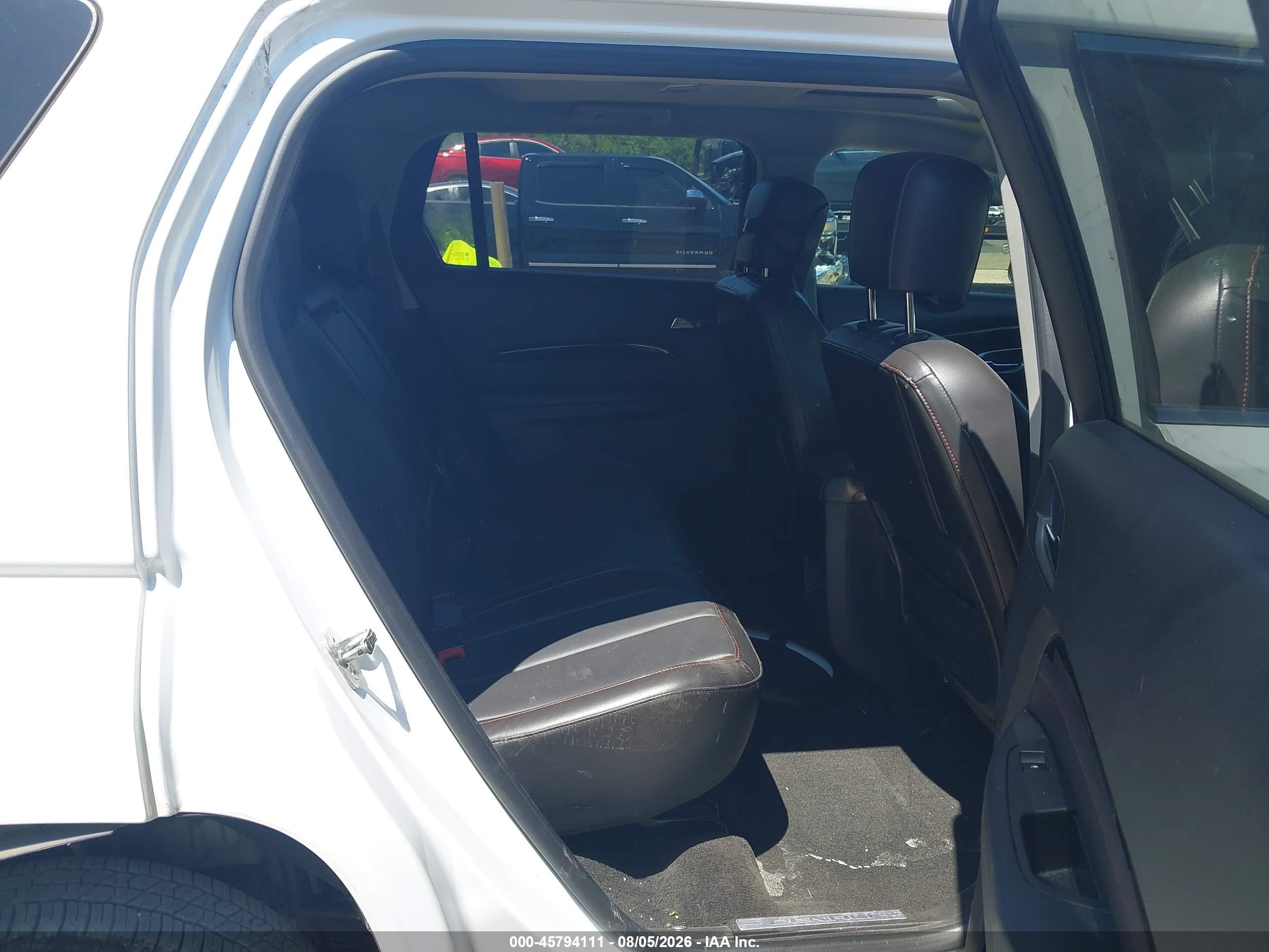 2013 Gmc Terrain Denali White vin: 2GKALYEK2D6141481