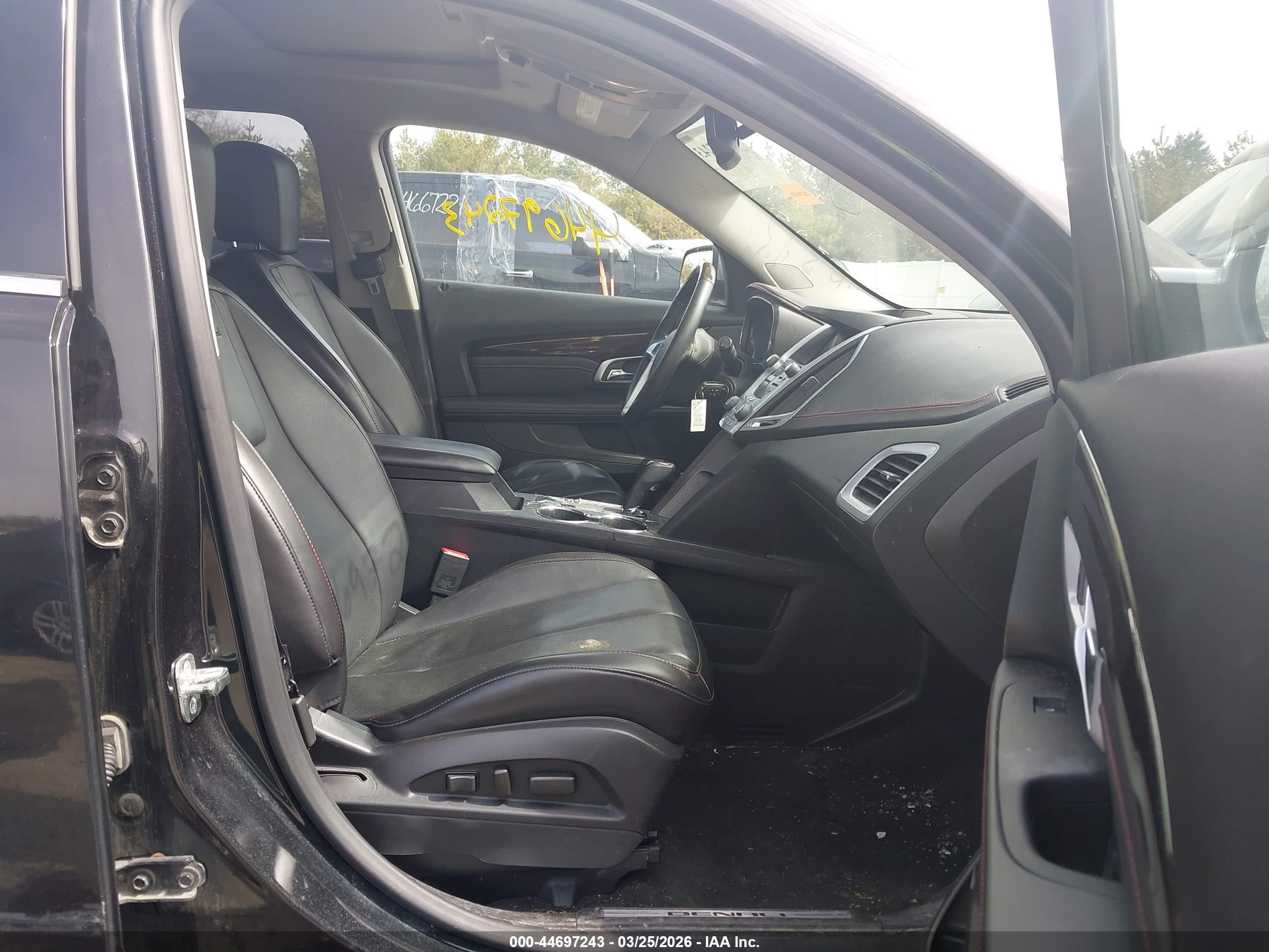 2013 Gmc Terrain Denali Black vin: 2GKALYEK2D6287797