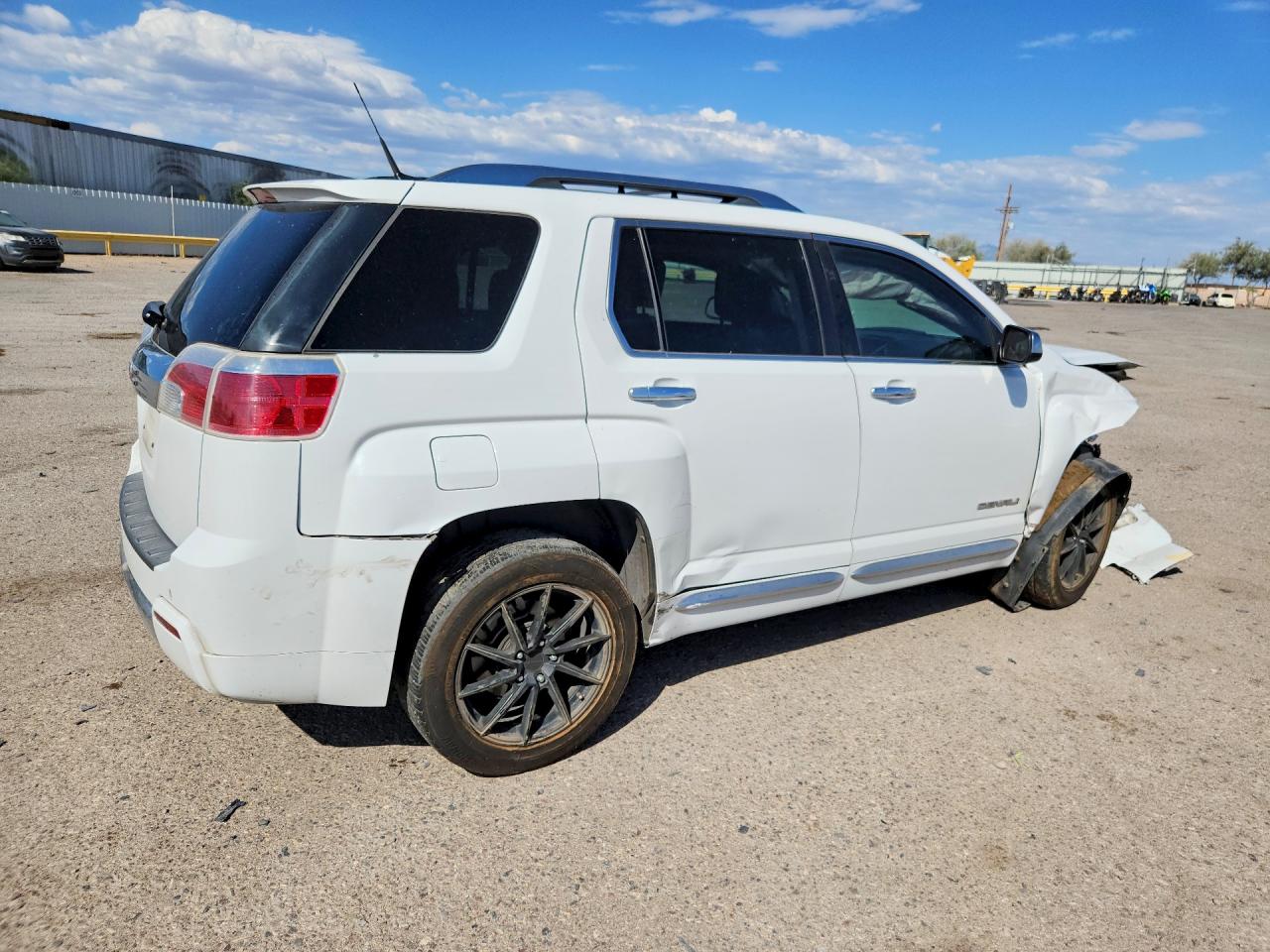 2013 Gmc Terrain Denali White vin: 2GKALYEK3D6121319