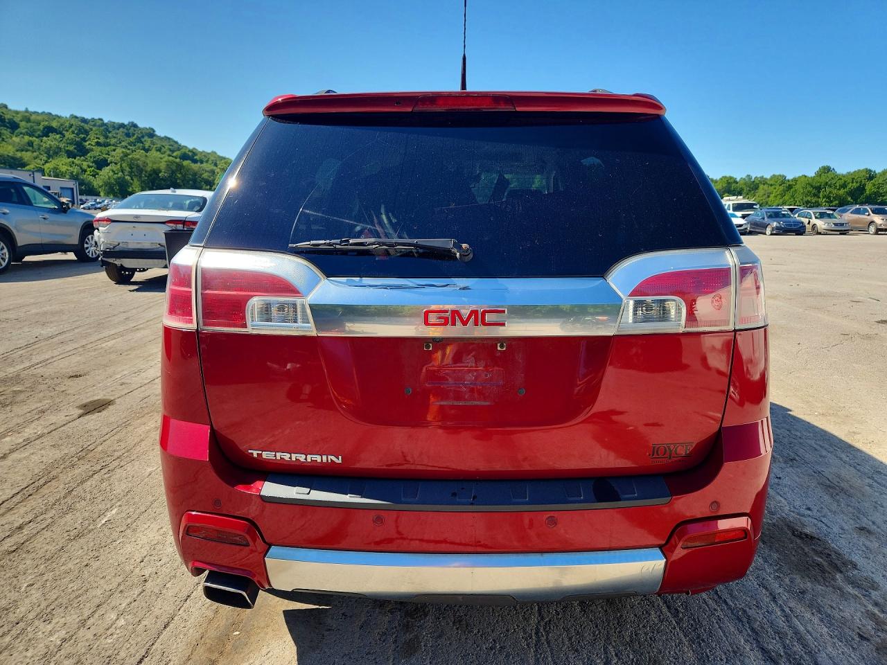2013 Gmc Terrain Denali Red vin: 2GKALYEK4D6120681