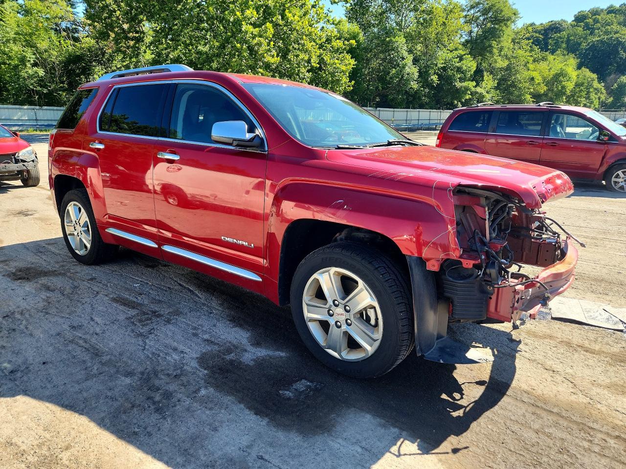 2013 Gmc Terrain Denali Red vin: 2GKALYEK4D6120681