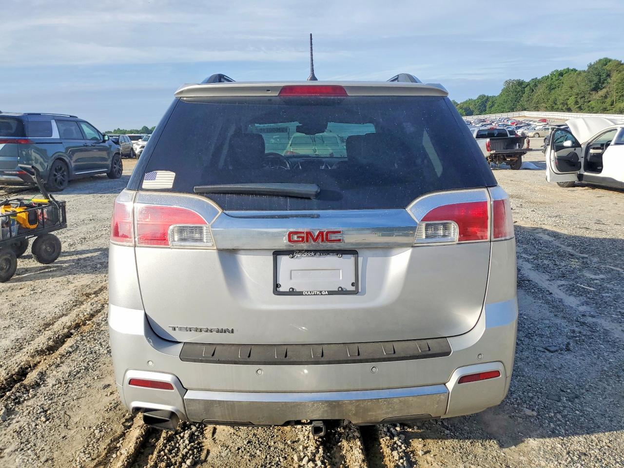 2013 Gmc Terrain Denali Silver vin: 2GKALYEK4D6403498