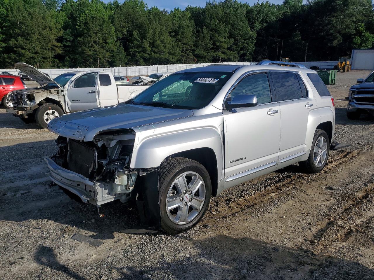 2013 Gmc Terrain Denali Silver vin: 2GKALYEK4D6403498
