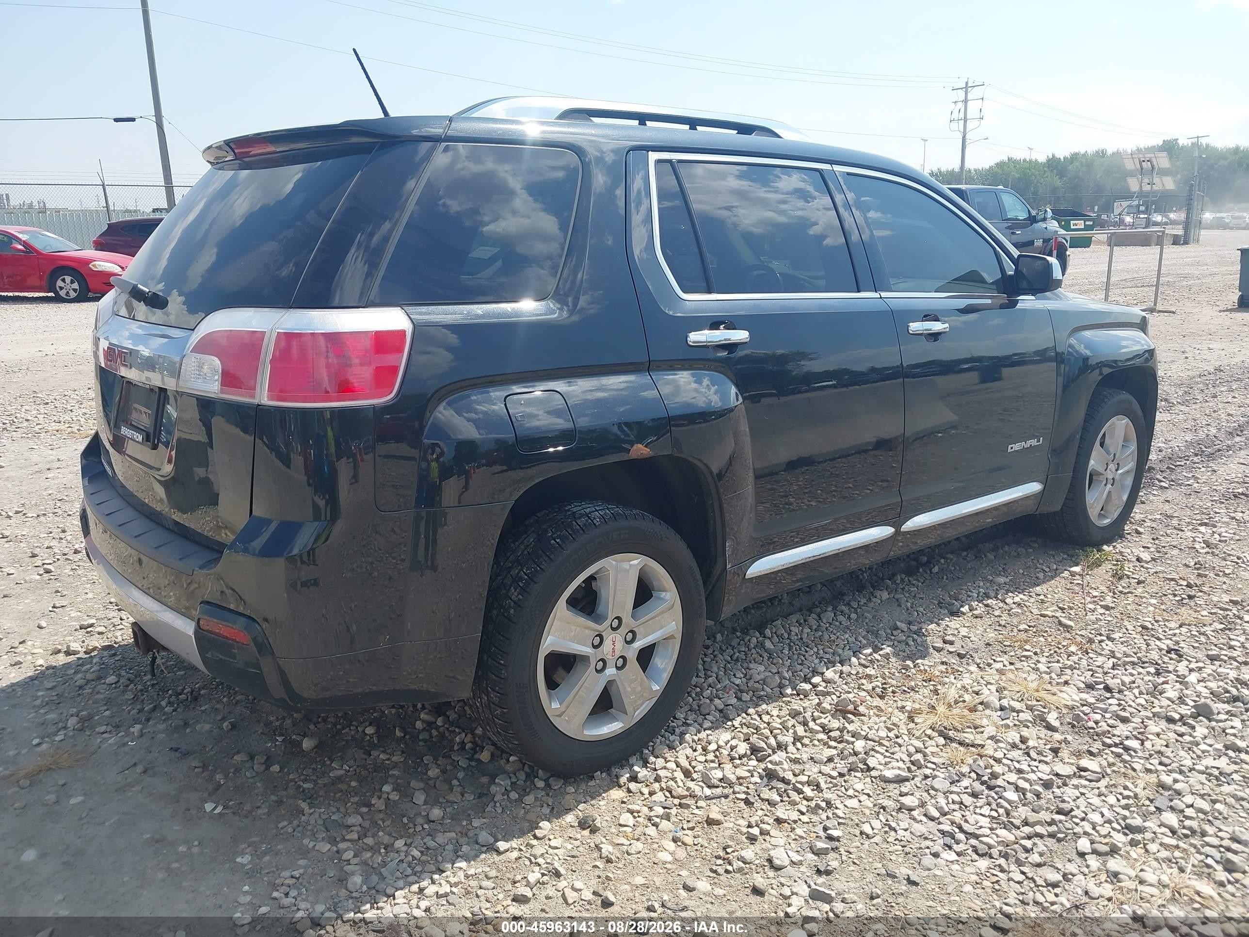 2013 Gmc Terrain Denali Black vin: 2GKALYEK6D6212178