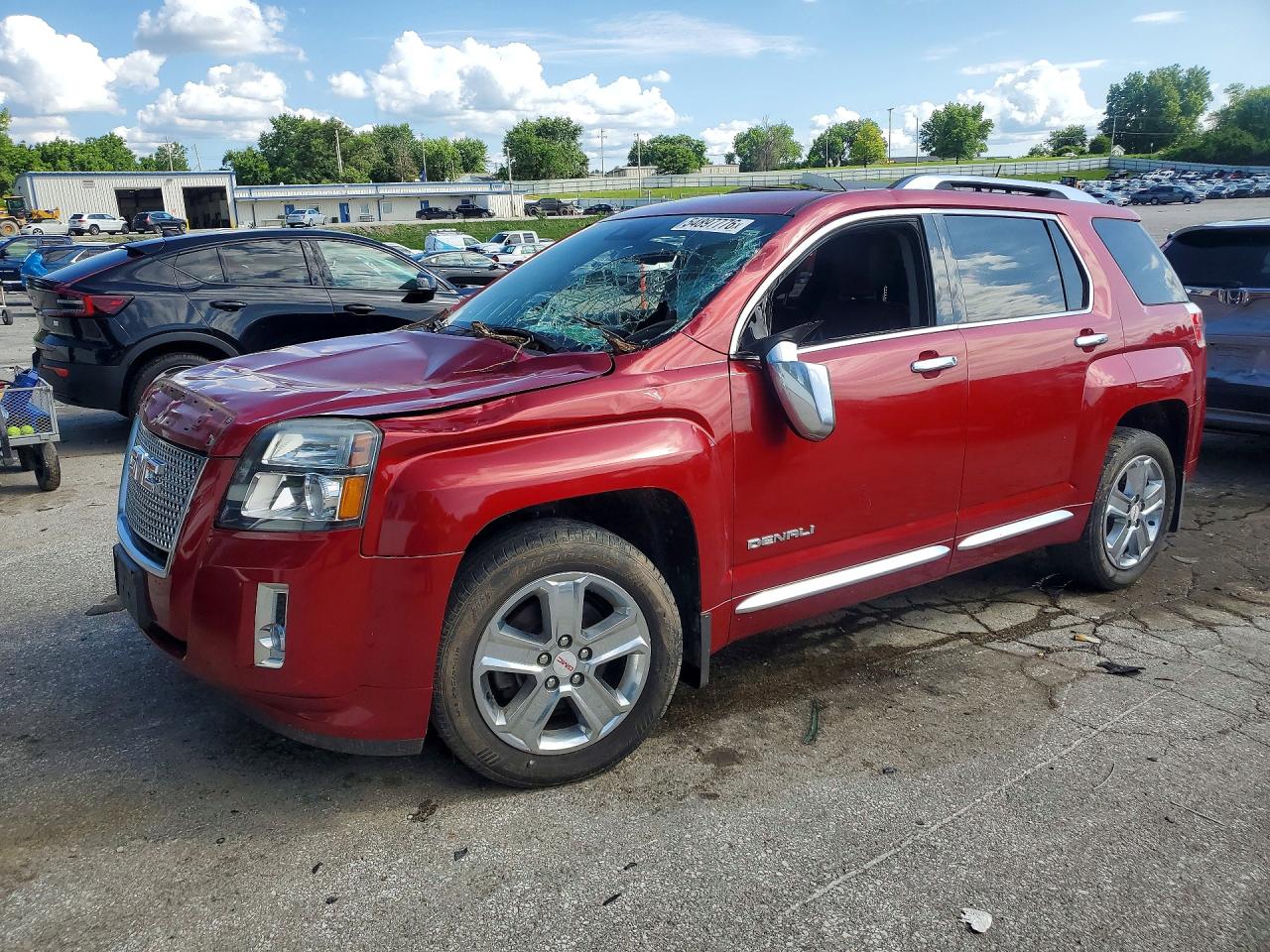 2013 Gmc Terrain Denali Maroon vin: 2GKALYEK7D6245027