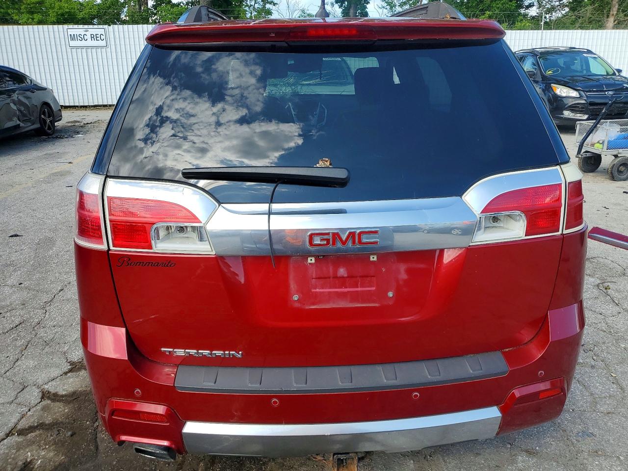2013 Gmc Terrain Denali Maroon vin: 2GKALYEK7D6245027
