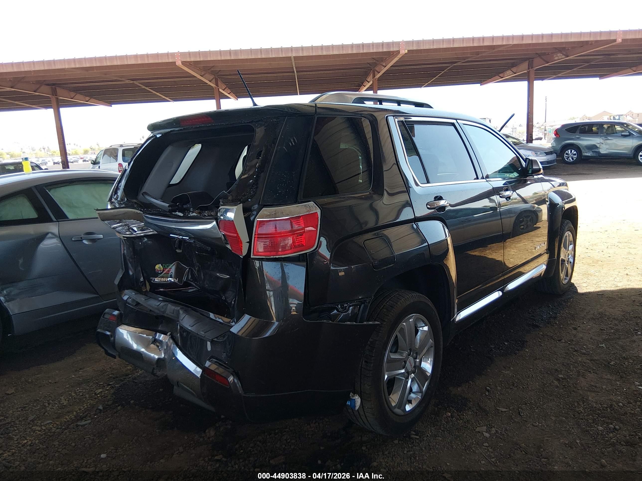 2013 Gmc Terrain Denali Gray vin: 2GKALYEK7D6325783