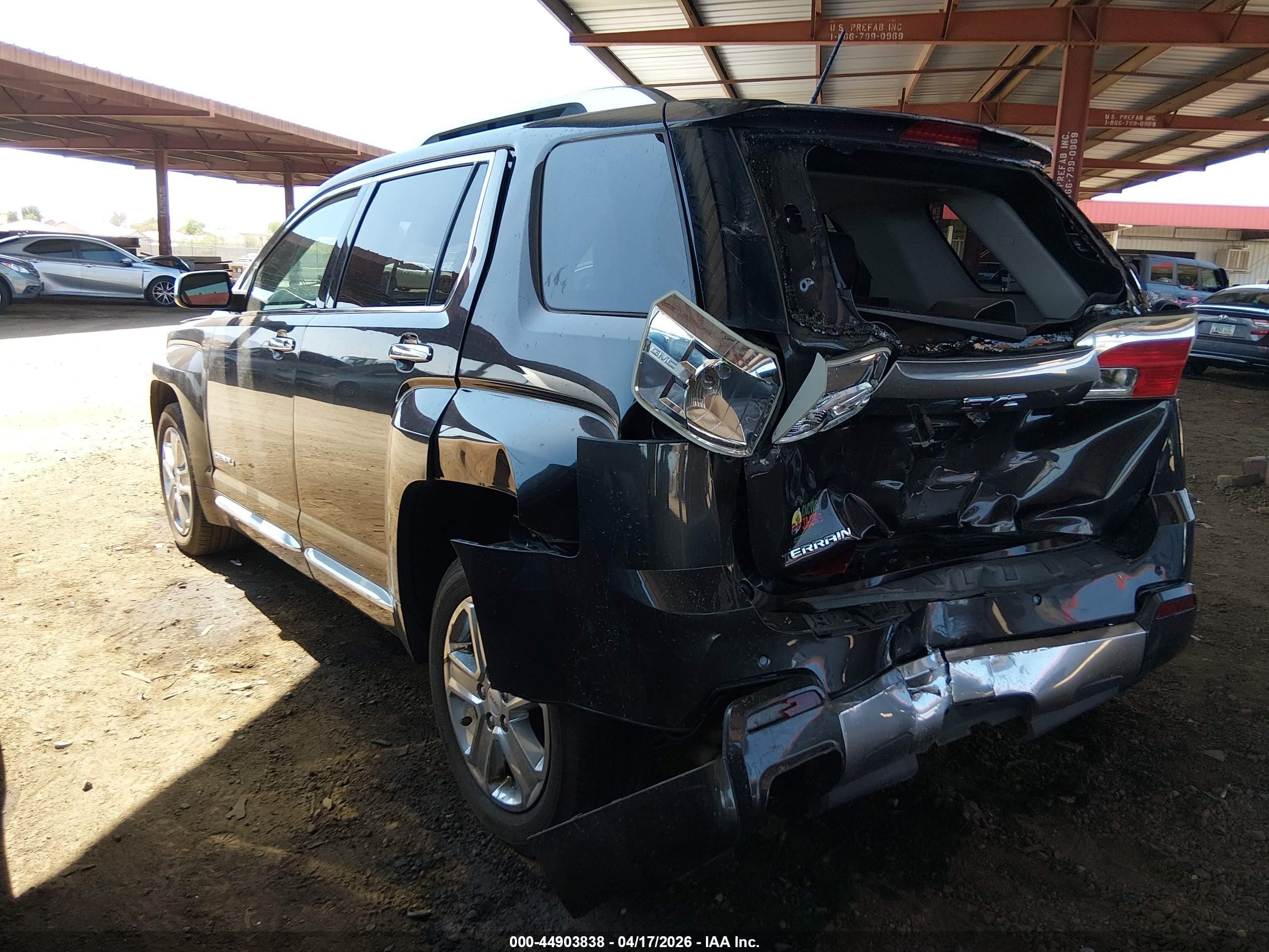 2013 Gmc Terrain Denali Gray vin: 2GKALYEK7D6325783