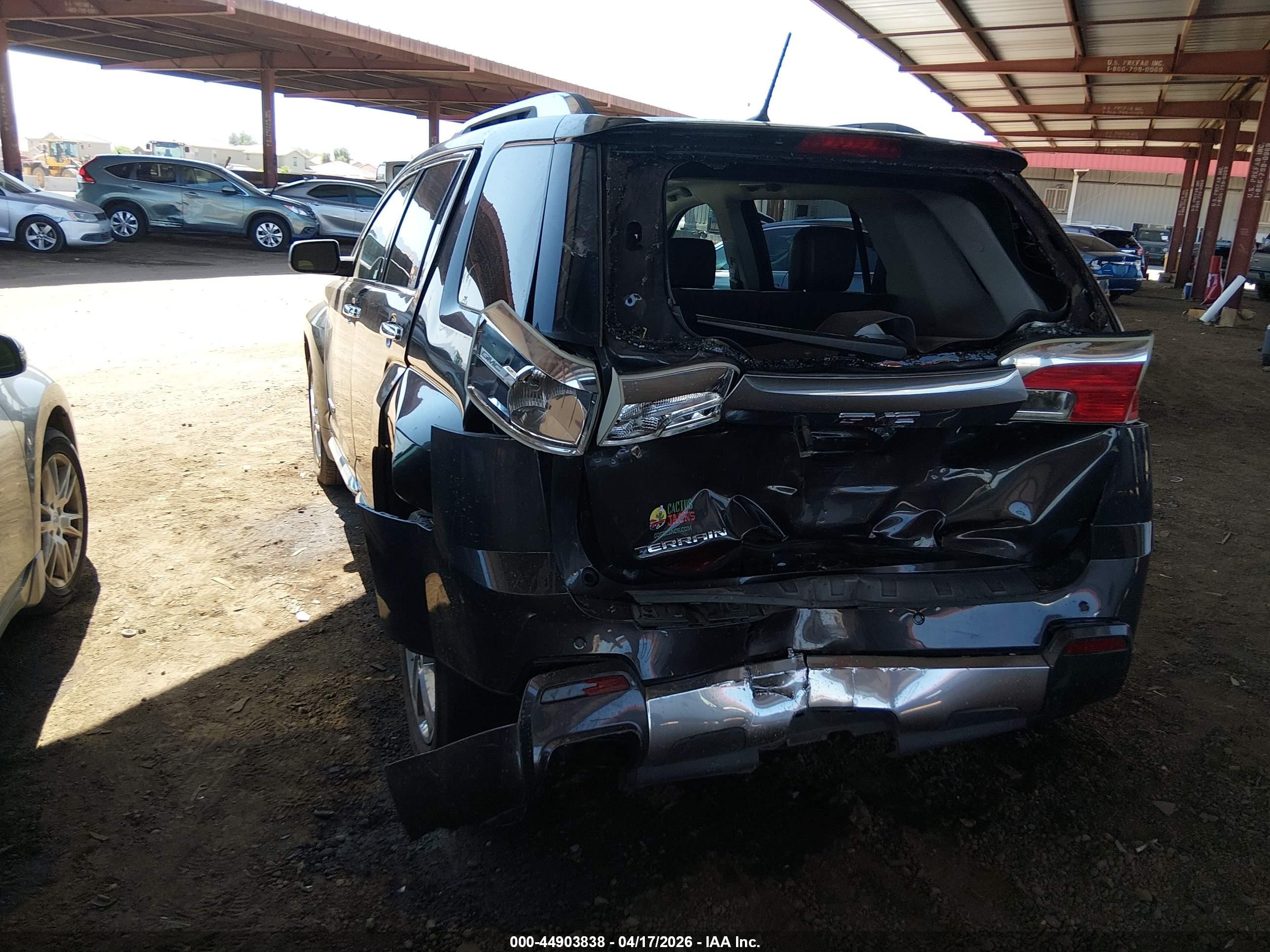 2013 Gmc Terrain Denali Gray vin: 2GKALYEK7D6325783
