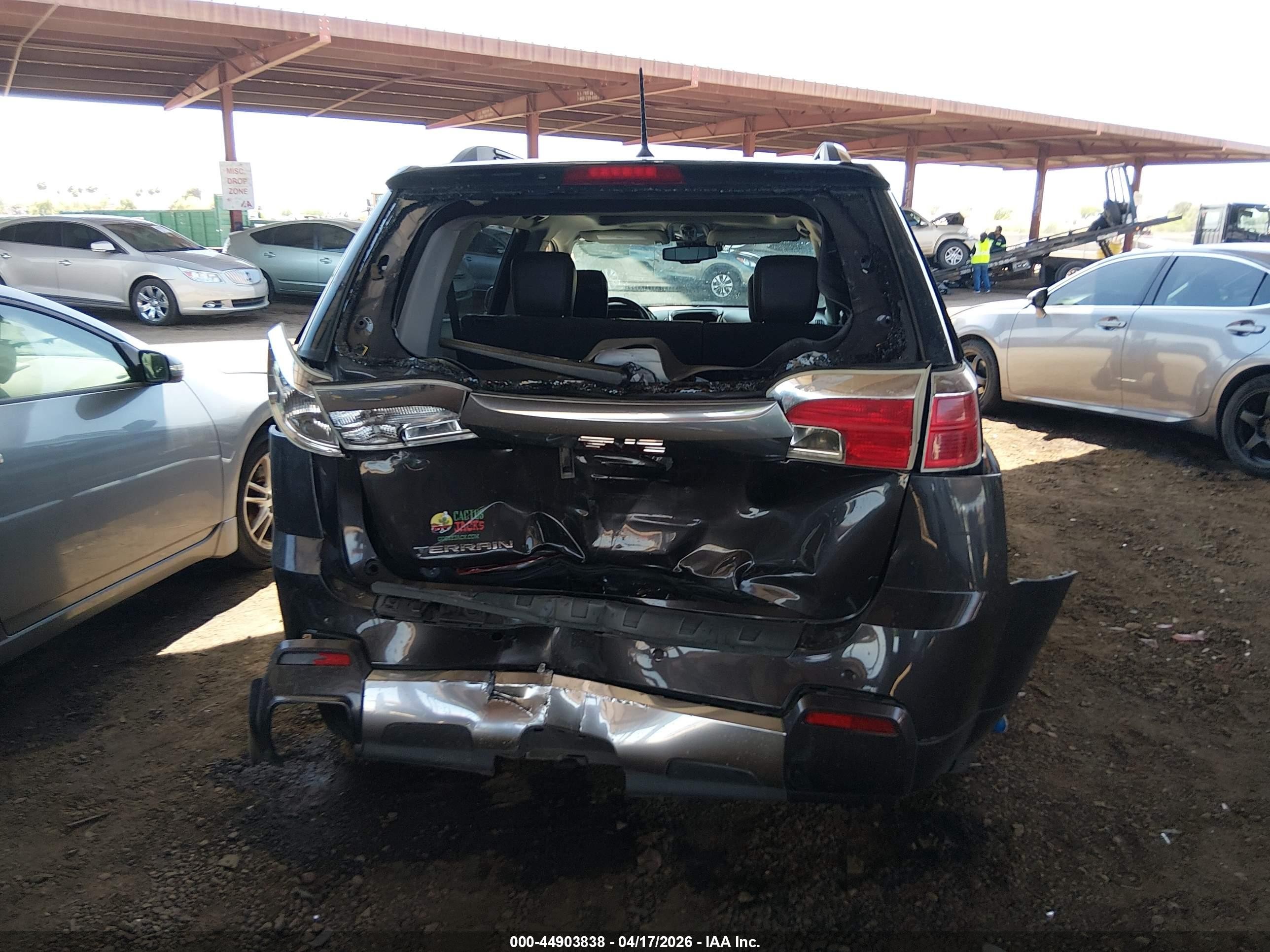 2013 Gmc Terrain Denali Gray vin: 2GKALYEK7D6325783