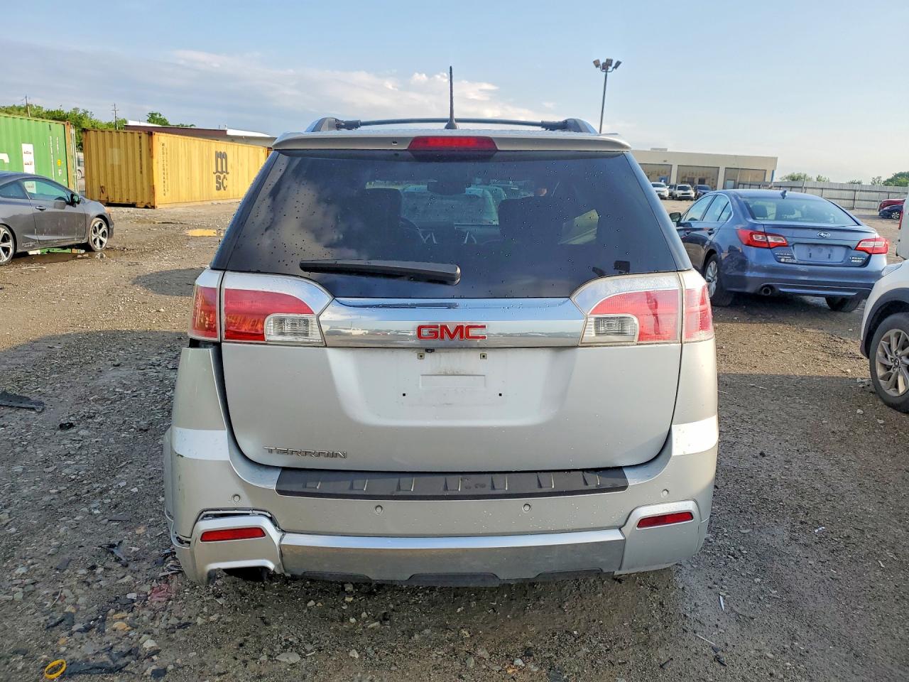2013 Gmc Terrain Denali Silver vin: 2GKALYEK9D6227788