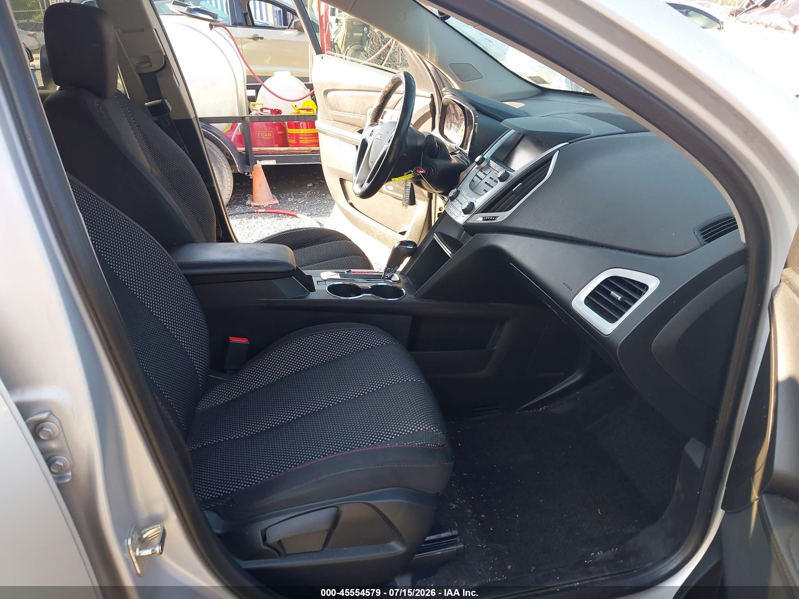 2016 Gmc Terrain Sle-2 Silver vin: 2GKFLNE36G6115807