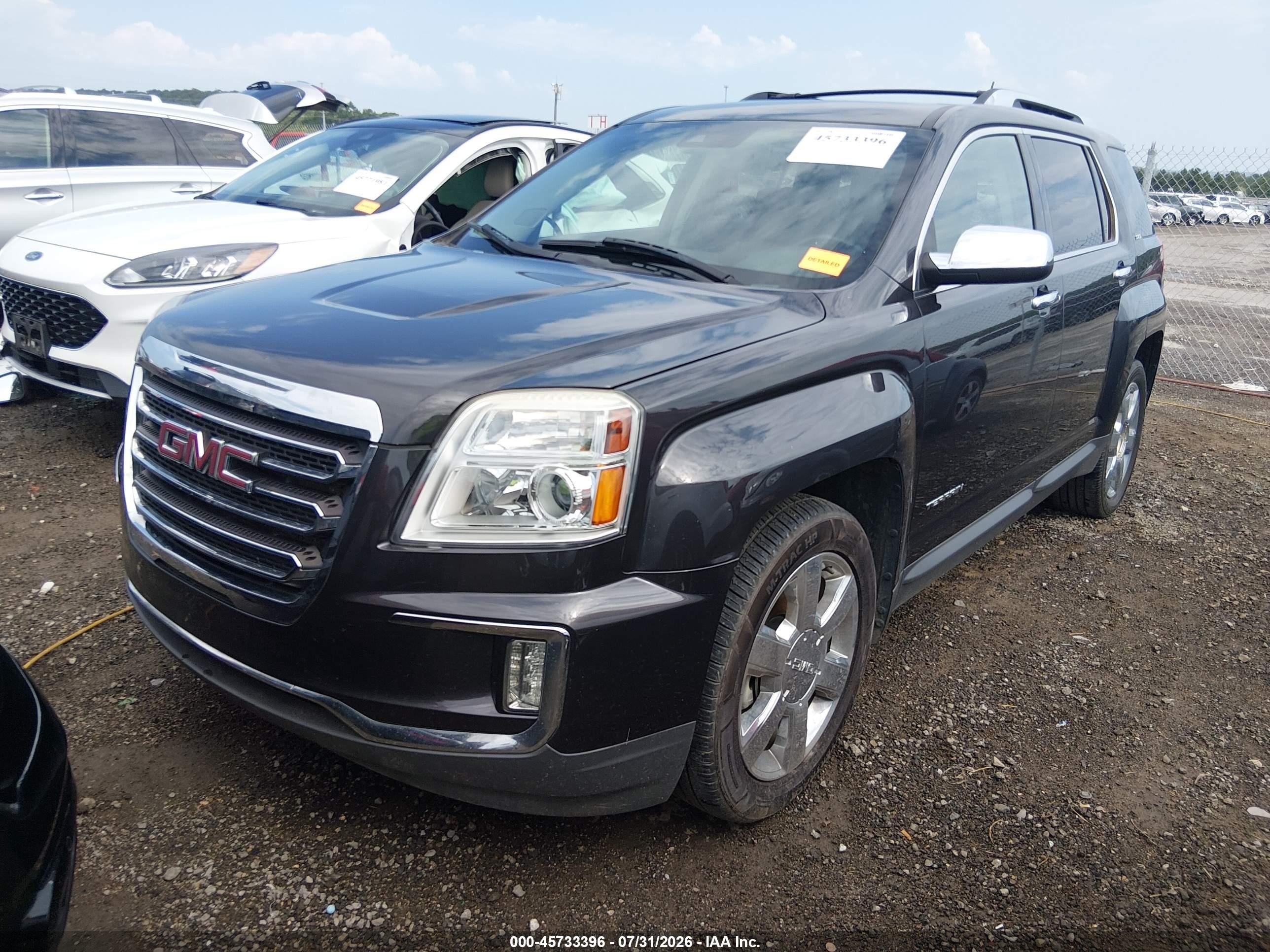 2016 Gmc Terrain Slt Серый vin: 2GKFLPE34G6124310