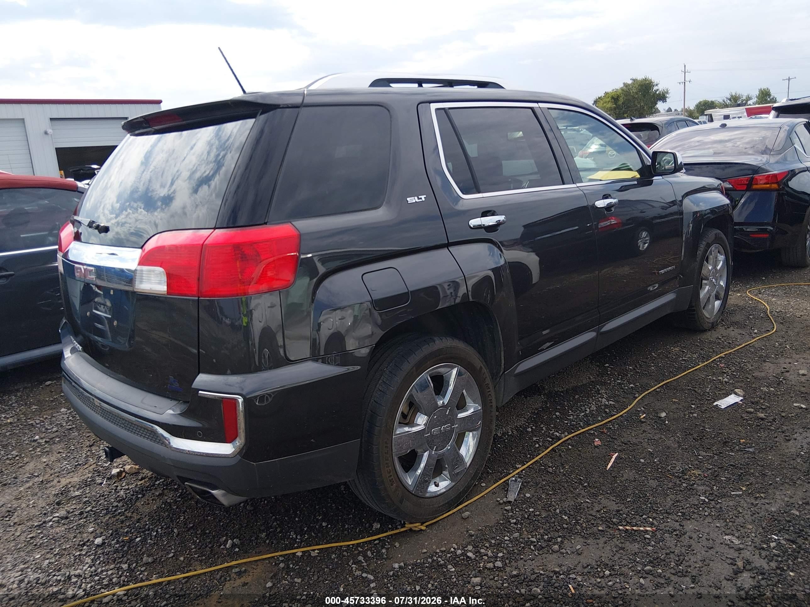 2016 Gmc Terrain Slt Серый vin: 2GKFLPE34G6124310