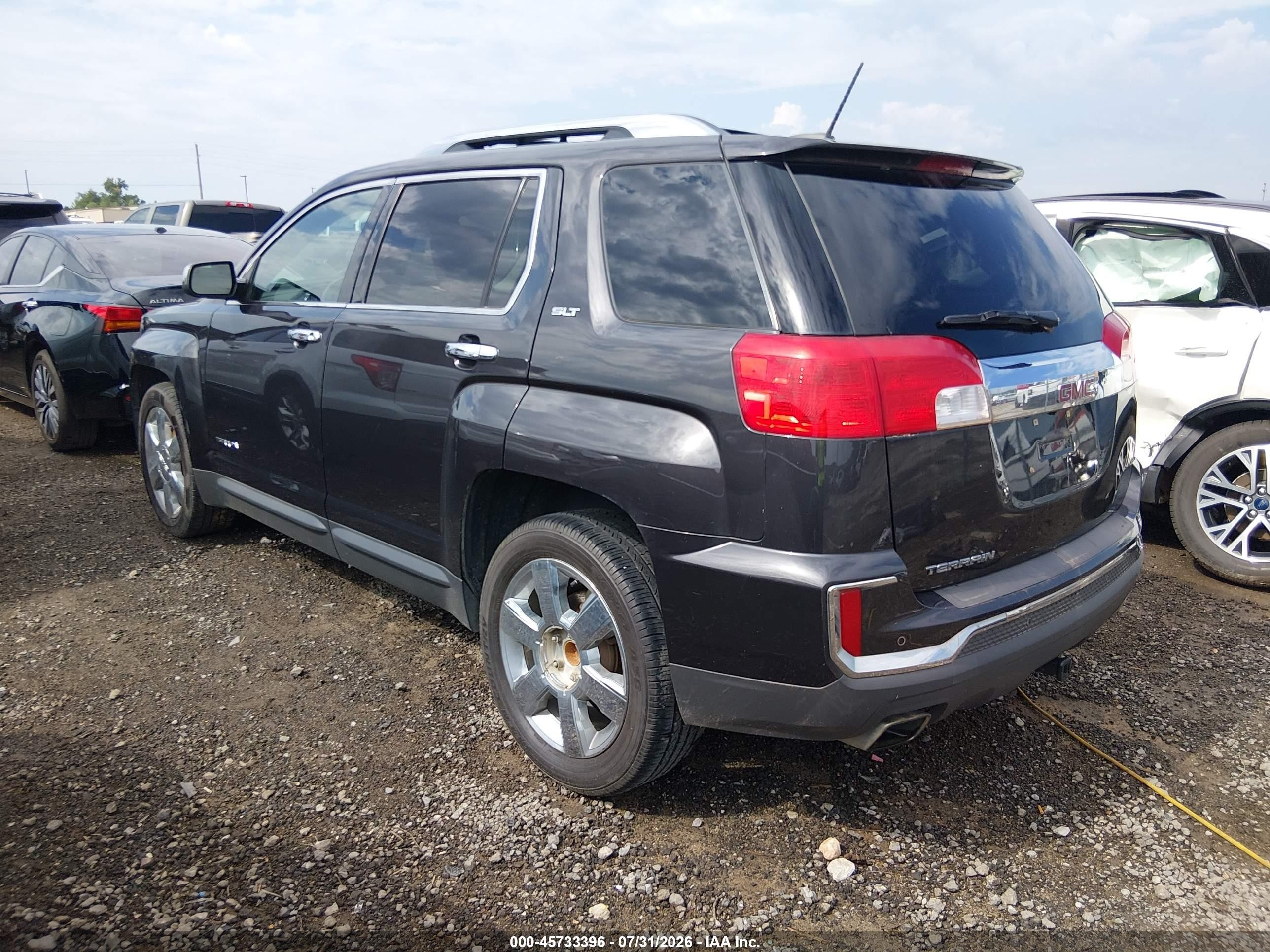 2016 Gmc Terrain Slt Серый vin: 2GKFLPE34G6124310