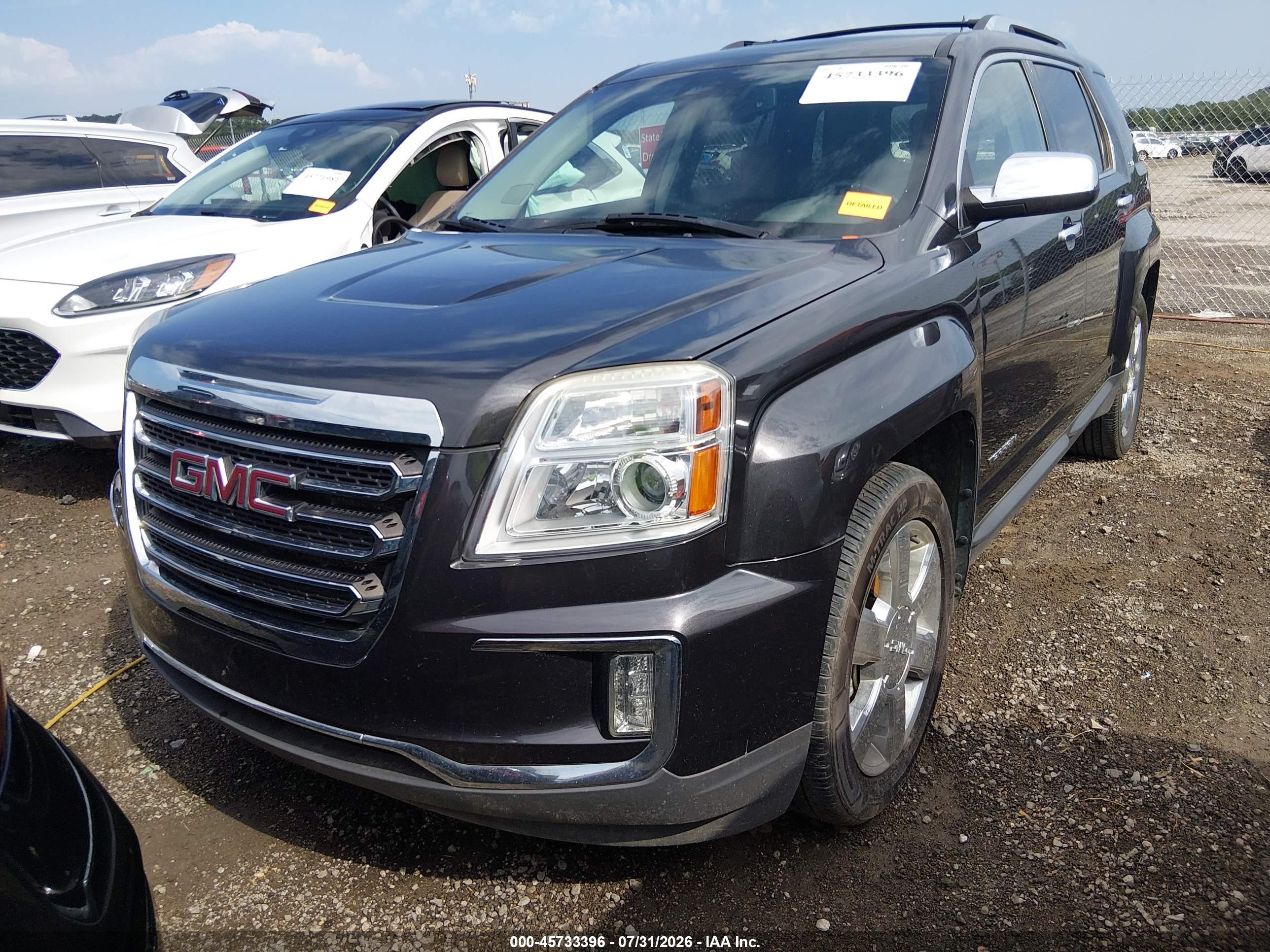 2016 Gmc Terrain Slt Серый vin: 2GKFLPE34G6124310