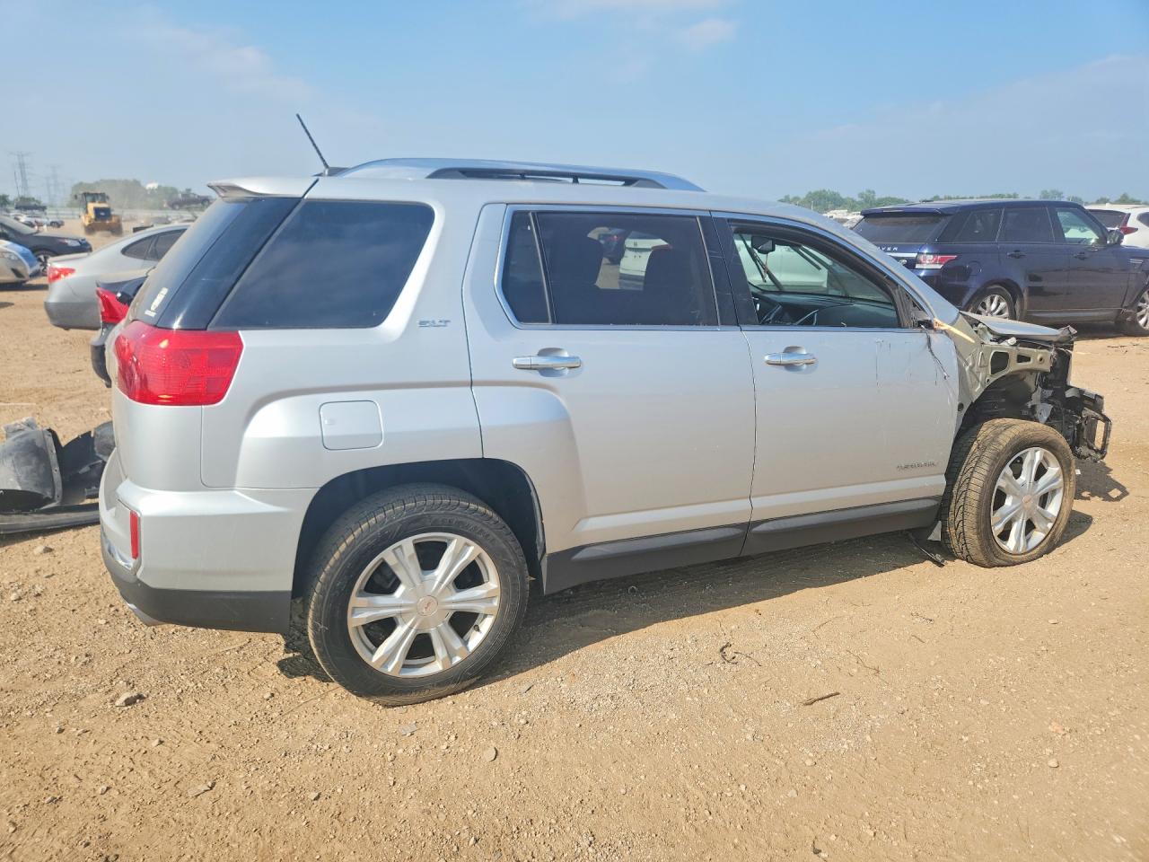 2016 Gmc Terrain Slt Серебряный vin: 2GKFLPE35G6144047