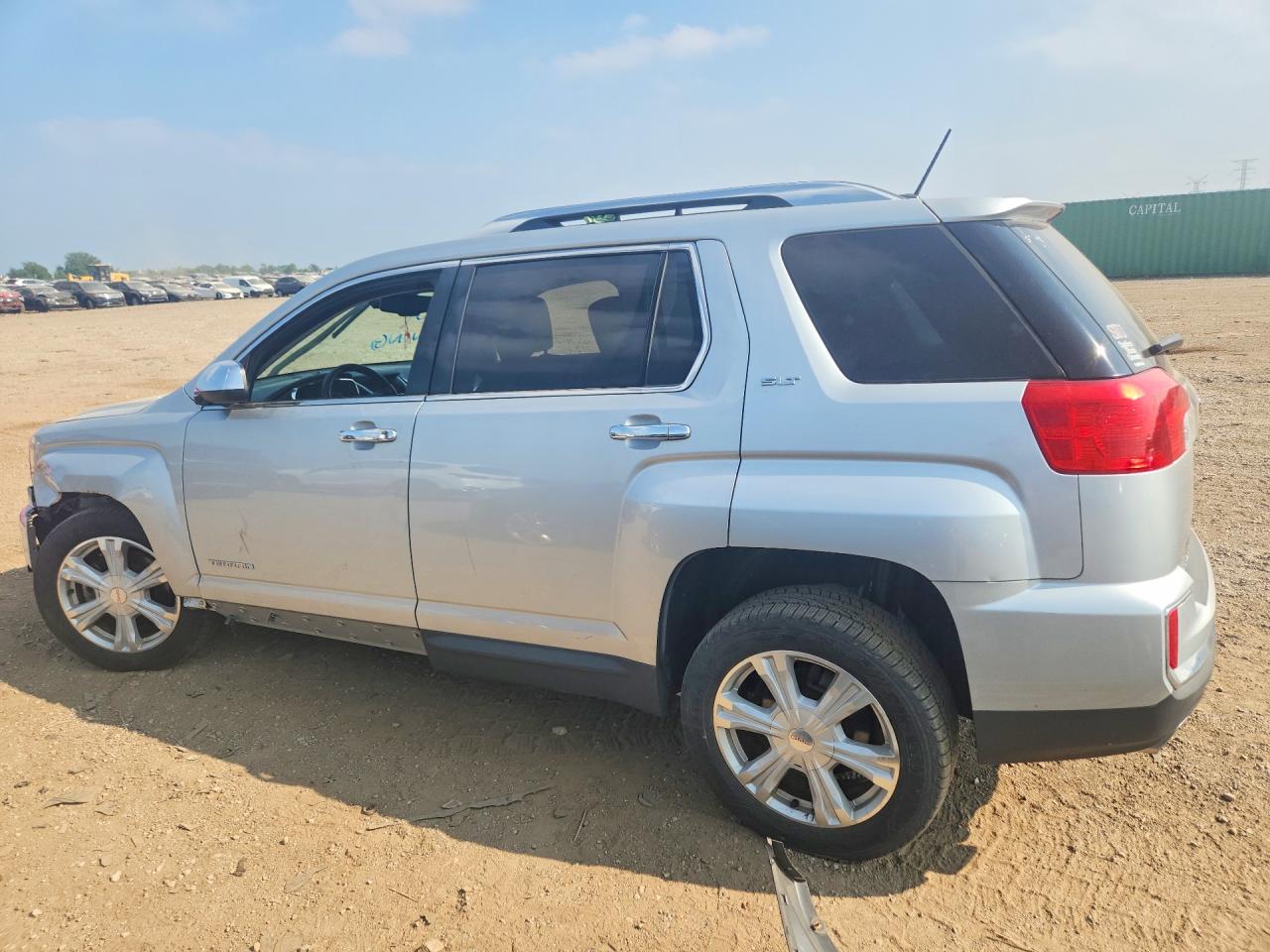 2016 Gmc Terrain Slt Серебряный vin: 2GKFLPE35G6144047