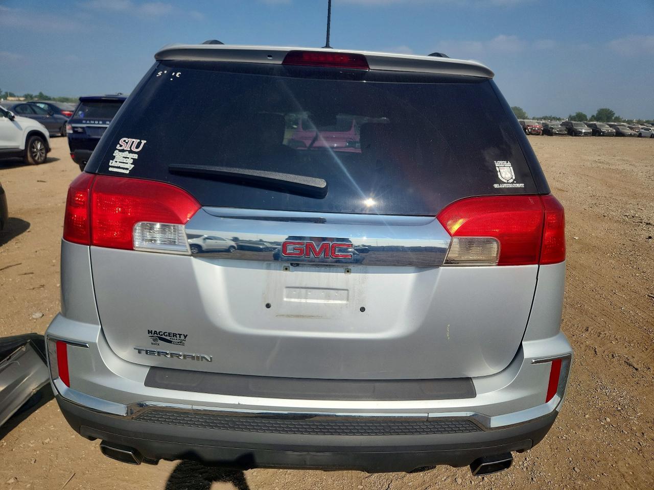 2016 Gmc Terrain Slt Серебряный vin: 2GKFLPE35G6144047