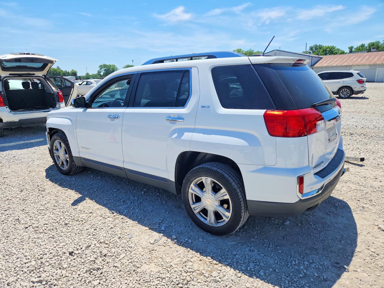 2016 Gmc Terrain Slt White vin: 2GKFLPE3XG6147459