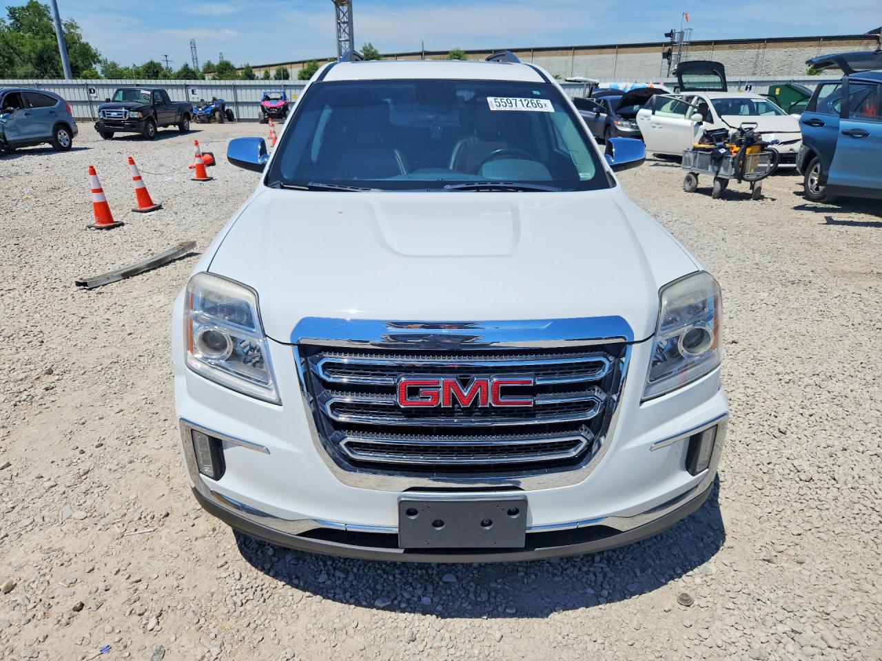 2016 Gmc Terrain Slt White vin: 2GKFLPE3XG6147459