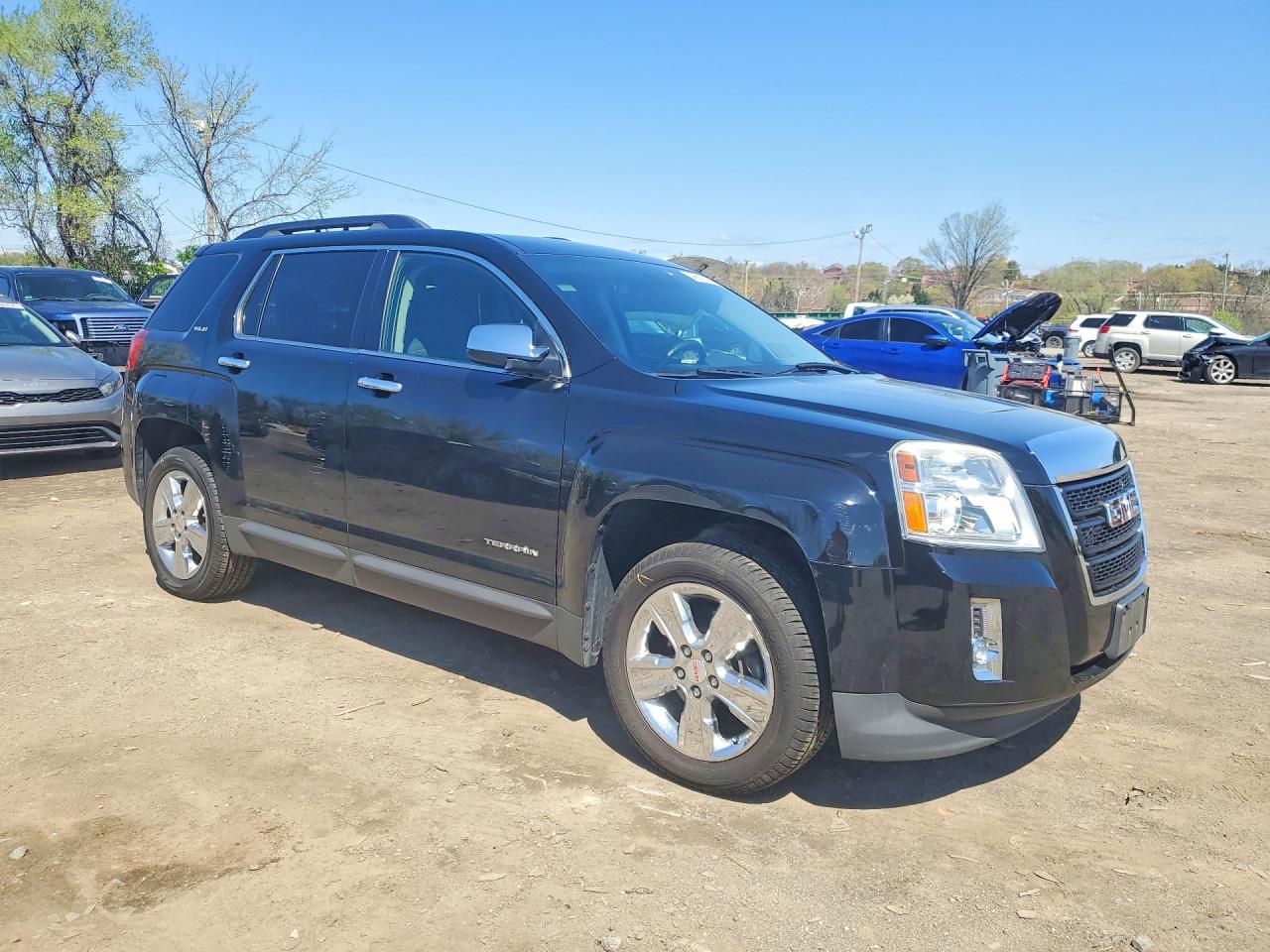 2015 Gmc Terrain Sle Black vin: 2GKFLRE30F6403716
