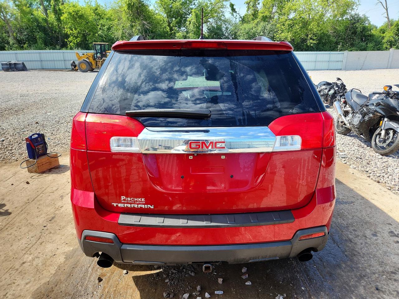 2014 Gmc Terrain Sle Red vin: 2GKFLRE32E6252179