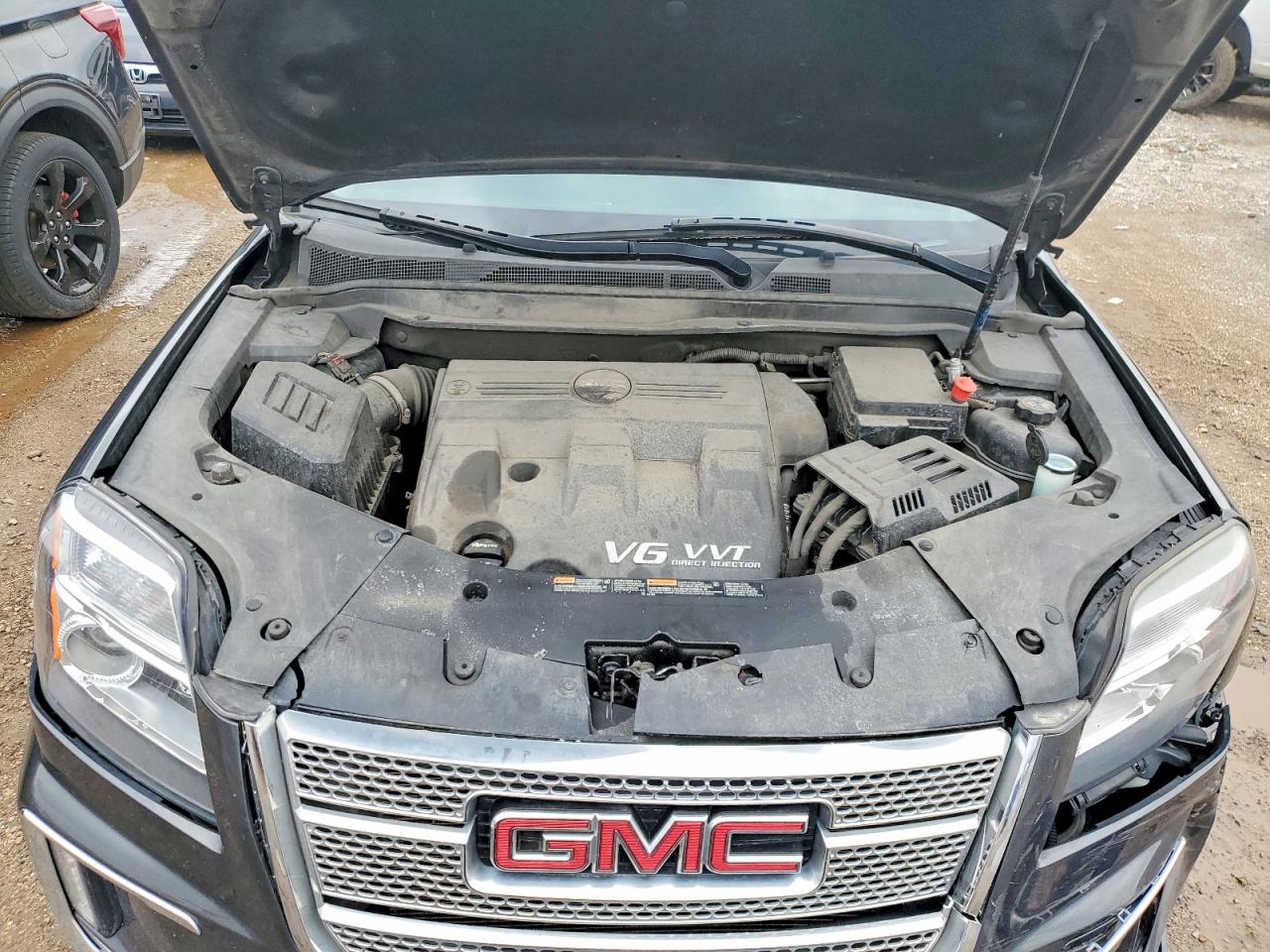 2017 Gmc Terrain Denali Gray vin: 2GKFLRE32H6191193