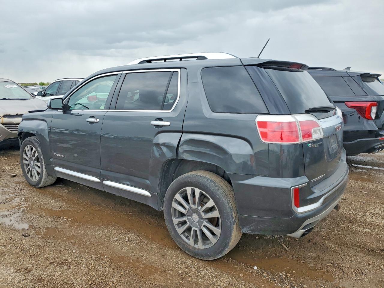 2017 Gmc Terrain Denali Gray vin: 2GKFLRE32H6191193