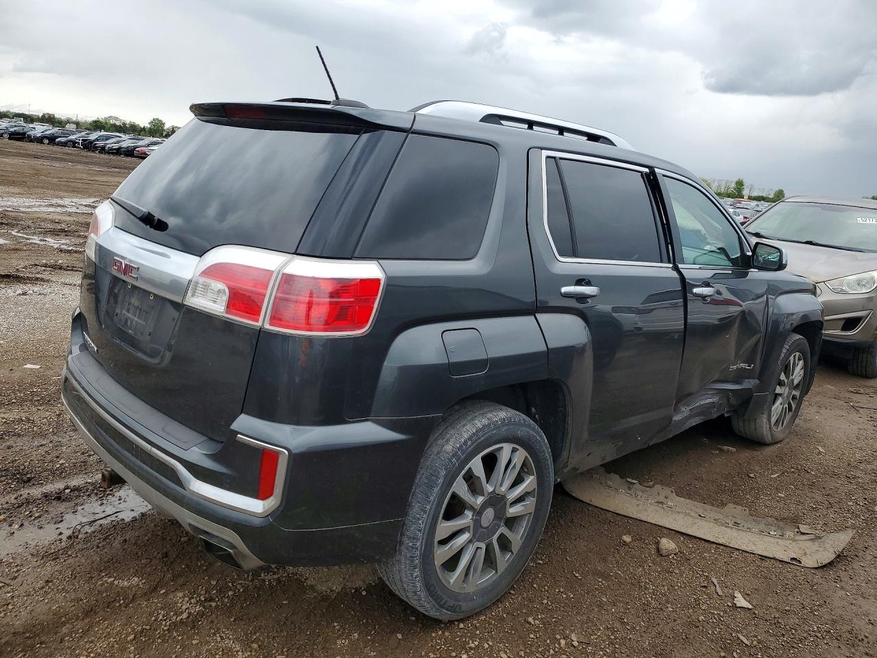 2017 Gmc Terrain Denali Gray vin: 2GKFLRE32H6191193