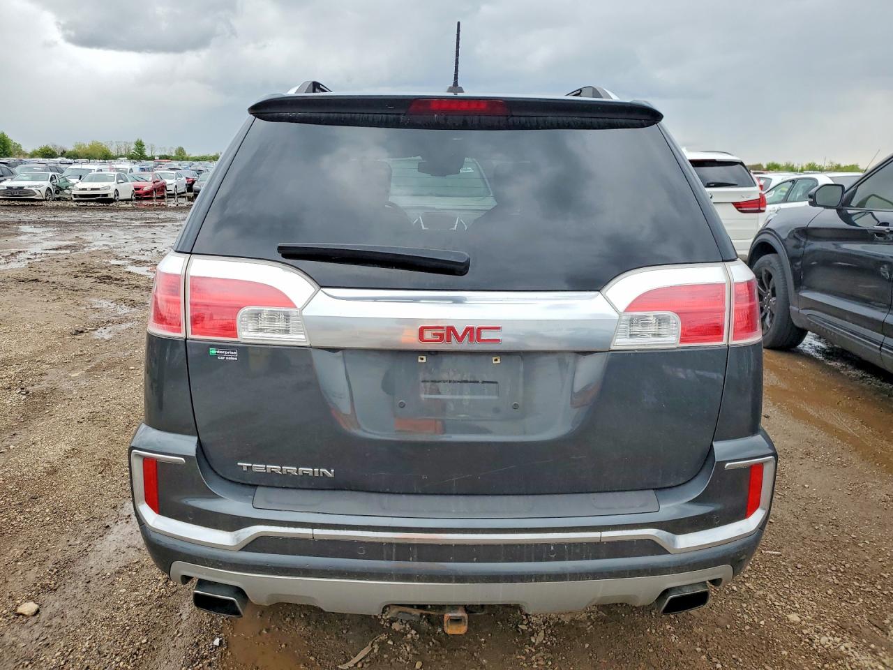 2017 Gmc Terrain Denali Gray vin: 2GKFLRE32H6191193