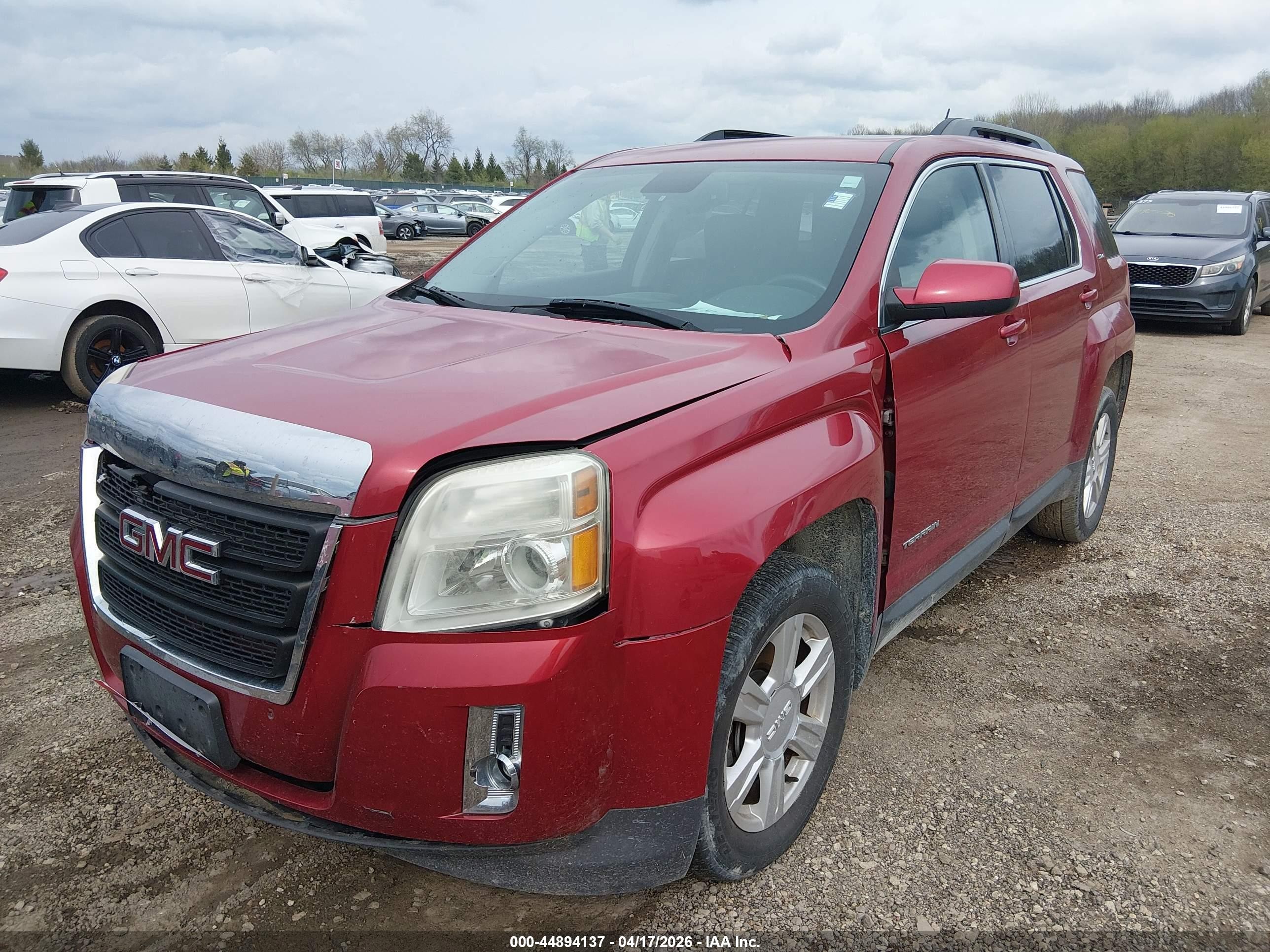 2014 Gmc Terrain Sle-2 Красный vin: 2GKFLRE33E6167559