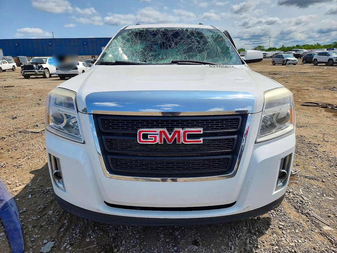 2015 Gmc Terrain Sle White vin: 2GKFLRE34F6408806