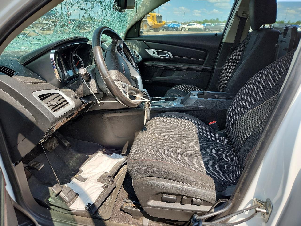 2015 Gmc Terrain Sle White vin: 2GKFLRE34F6408806