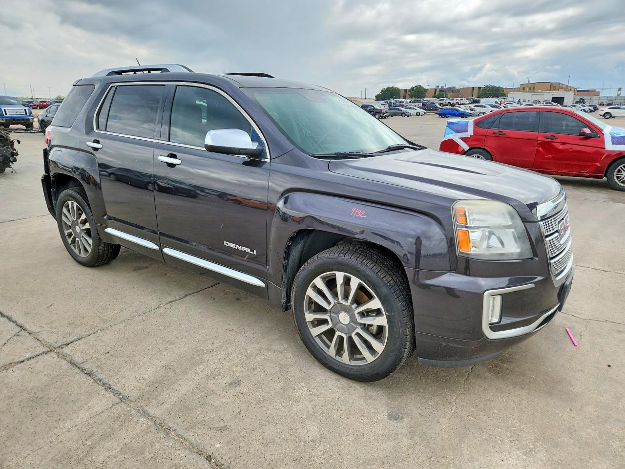 2016 Gmc Terrain Denali Gray vin: 2GKFLRE34G6352934