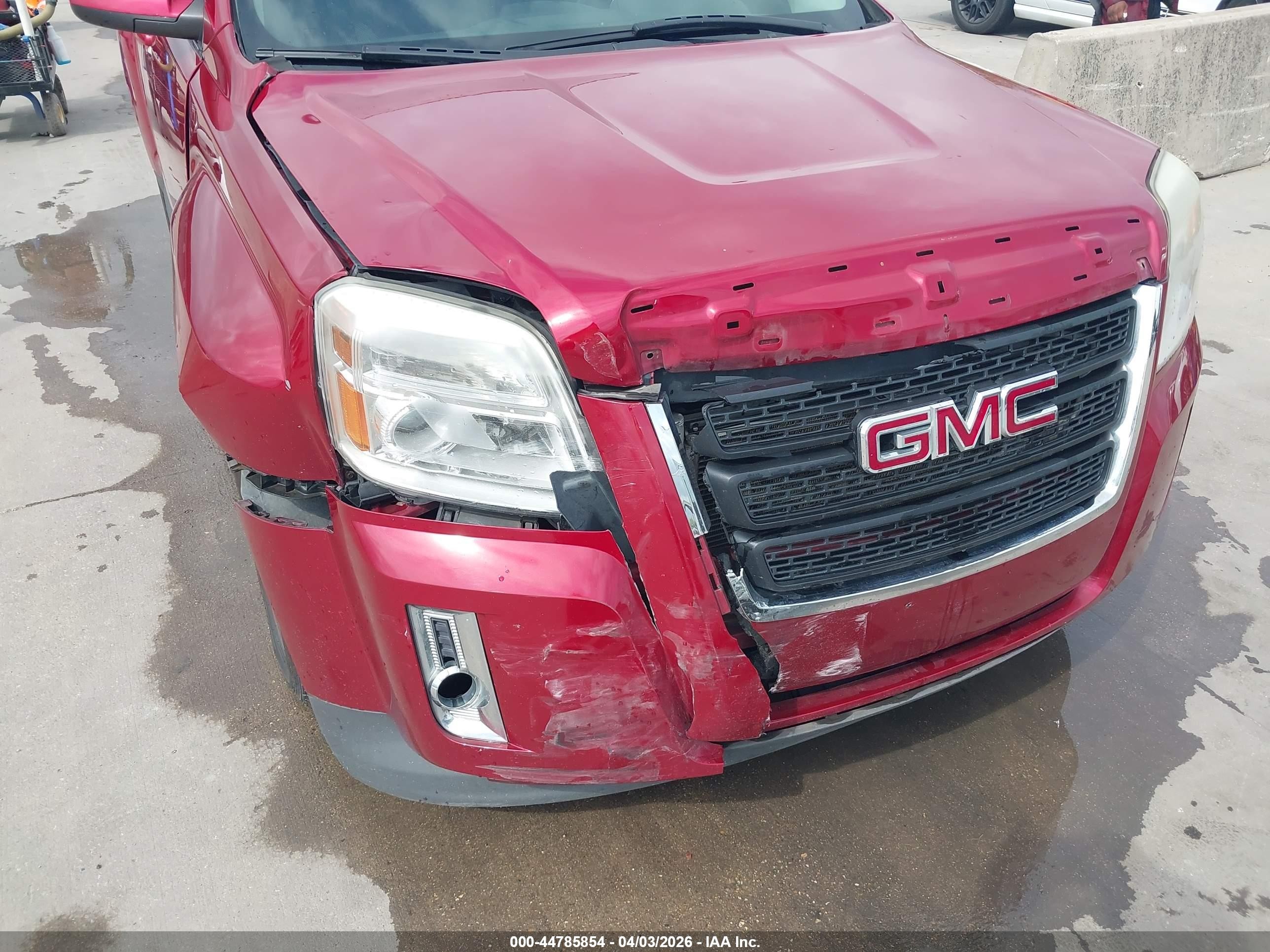 2014 Gmc Terrain Sle-2 Red vin: 2GKFLRE35E6279683