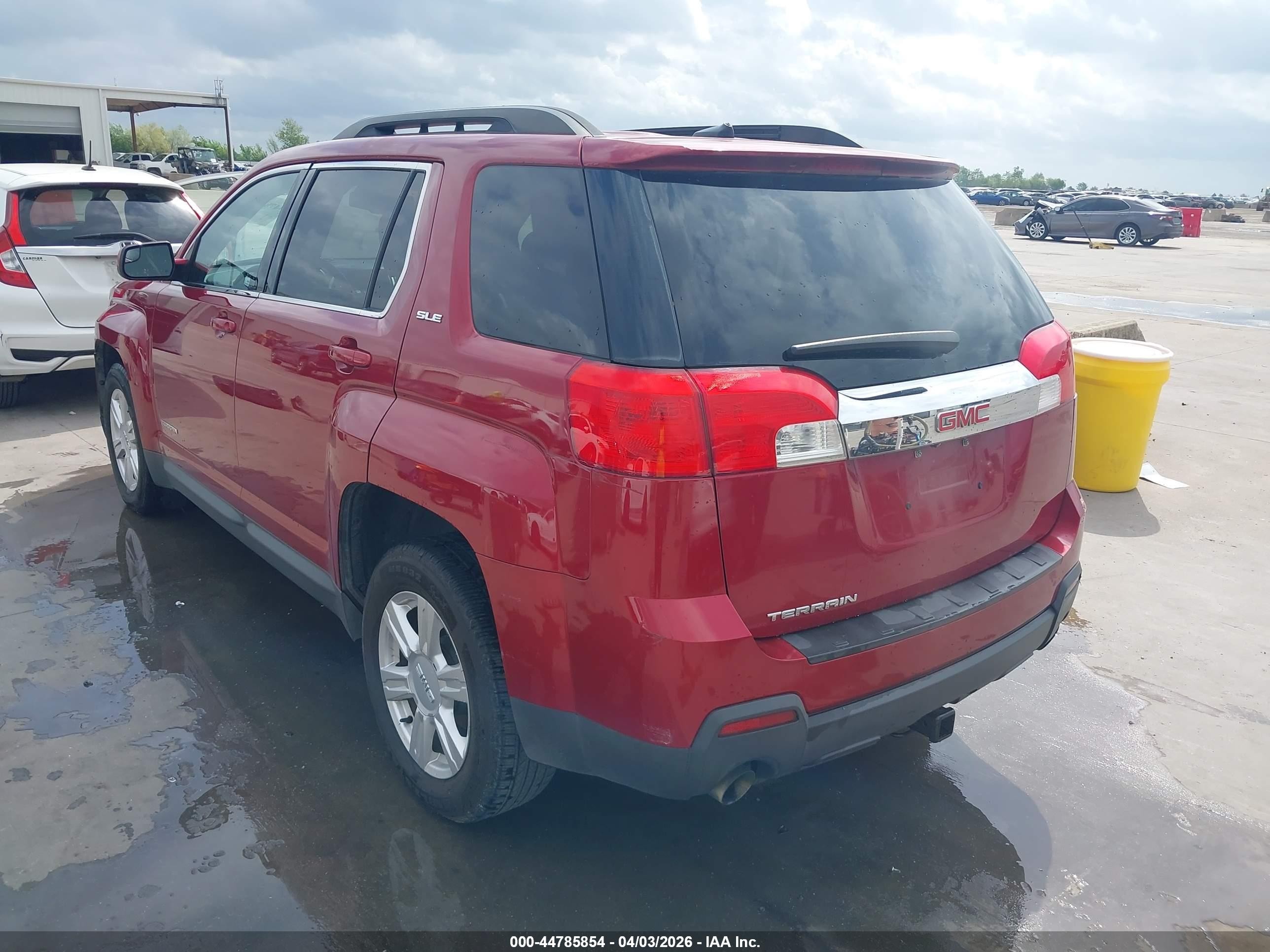 2014 Gmc Terrain Sle-2 Red vin: 2GKFLRE35E6279683