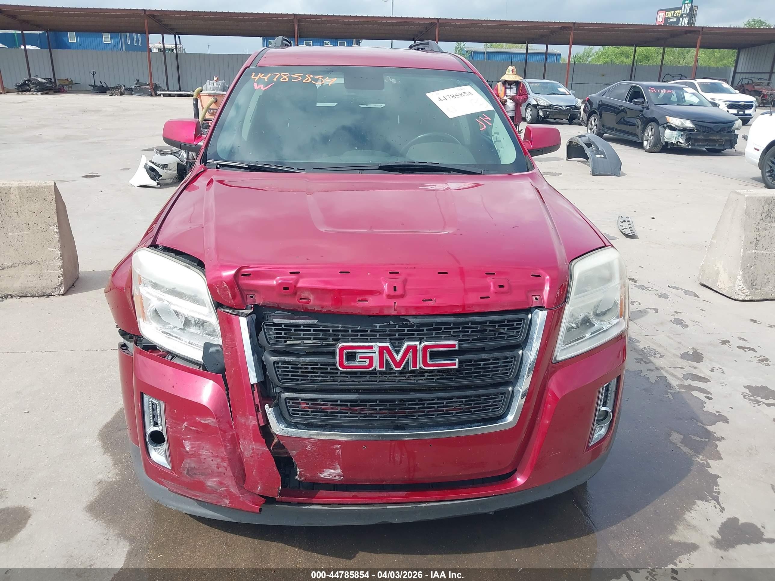 2014 Gmc Terrain Sle-2 Red vin: 2GKFLRE35E6279683