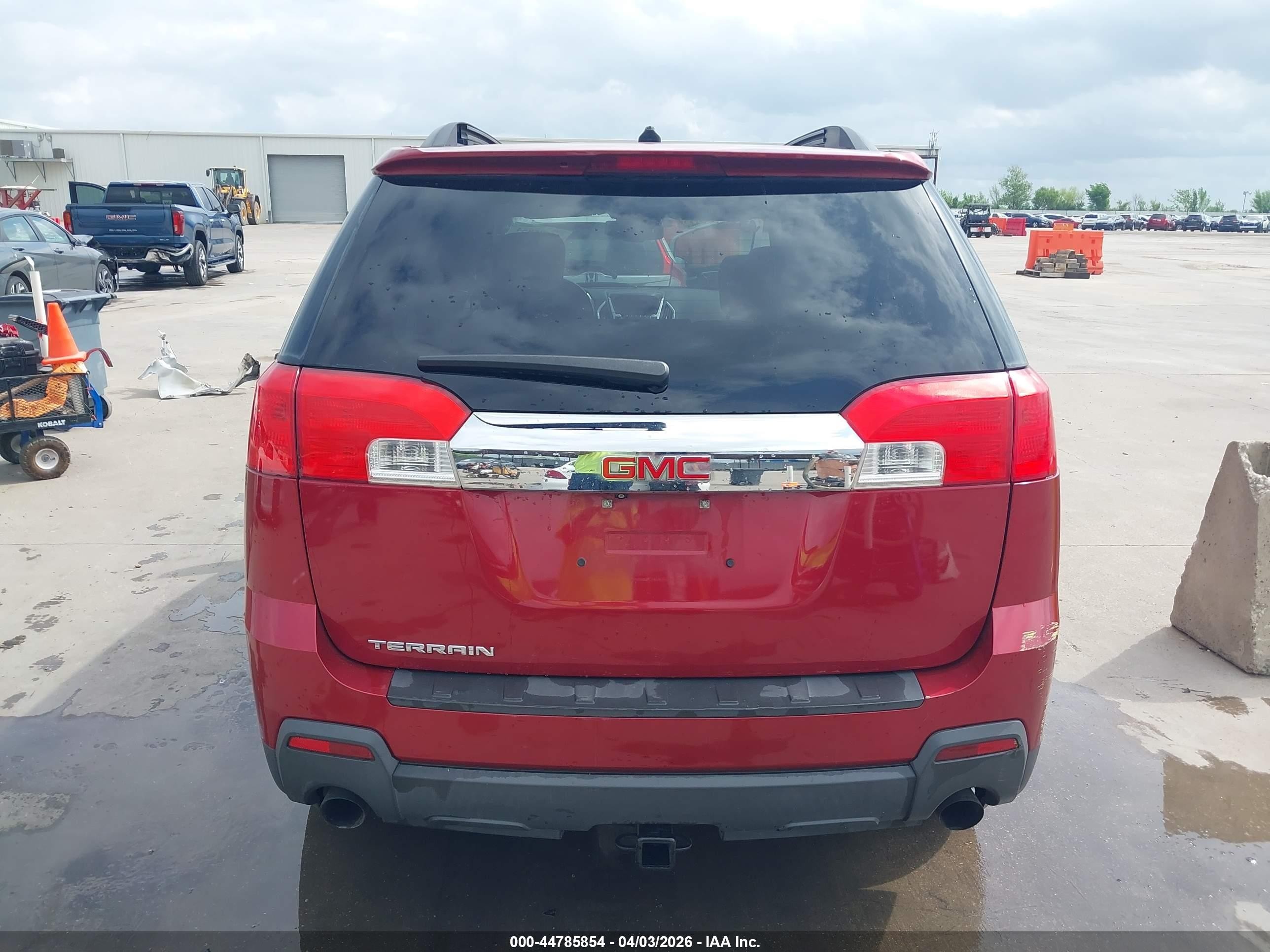 2014 Gmc Terrain Sle-2 Red vin: 2GKFLRE35E6279683