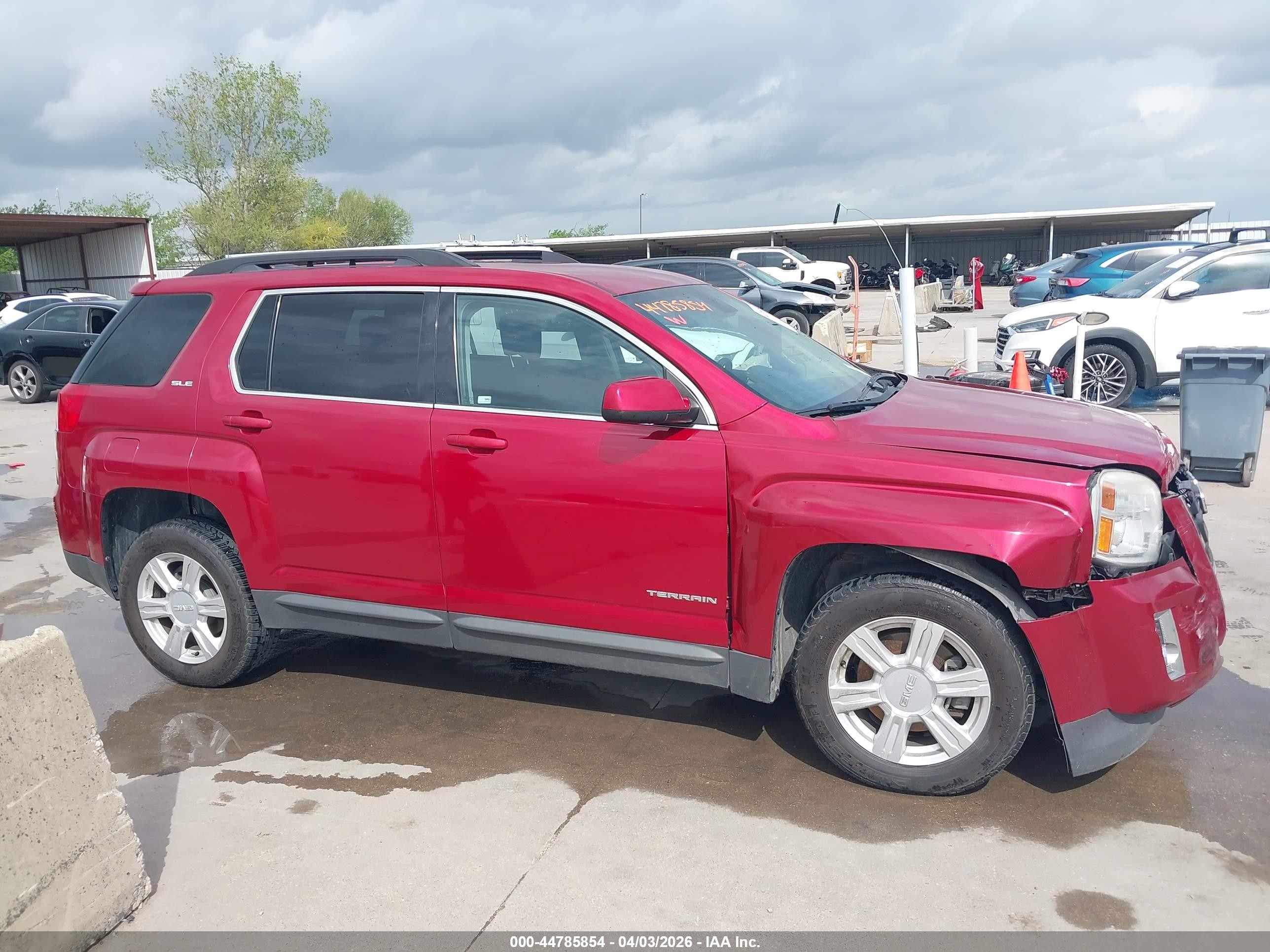 2014 Gmc Terrain Sle-2 Red vin: 2GKFLRE35E6279683