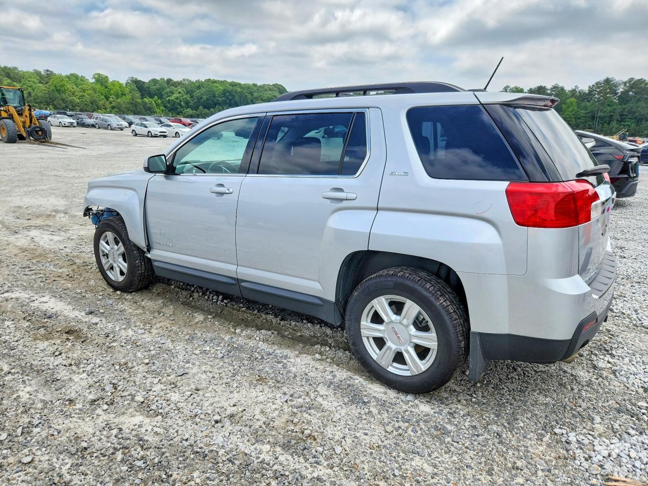 2015 Gmc Terrain Sle Silver vin: 2GKFLRE35F6319407