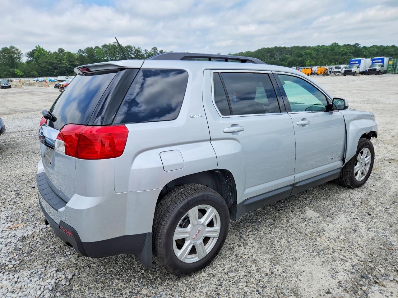 2015 Gmc Terrain Sle Silver vin: 2GKFLRE35F6319407