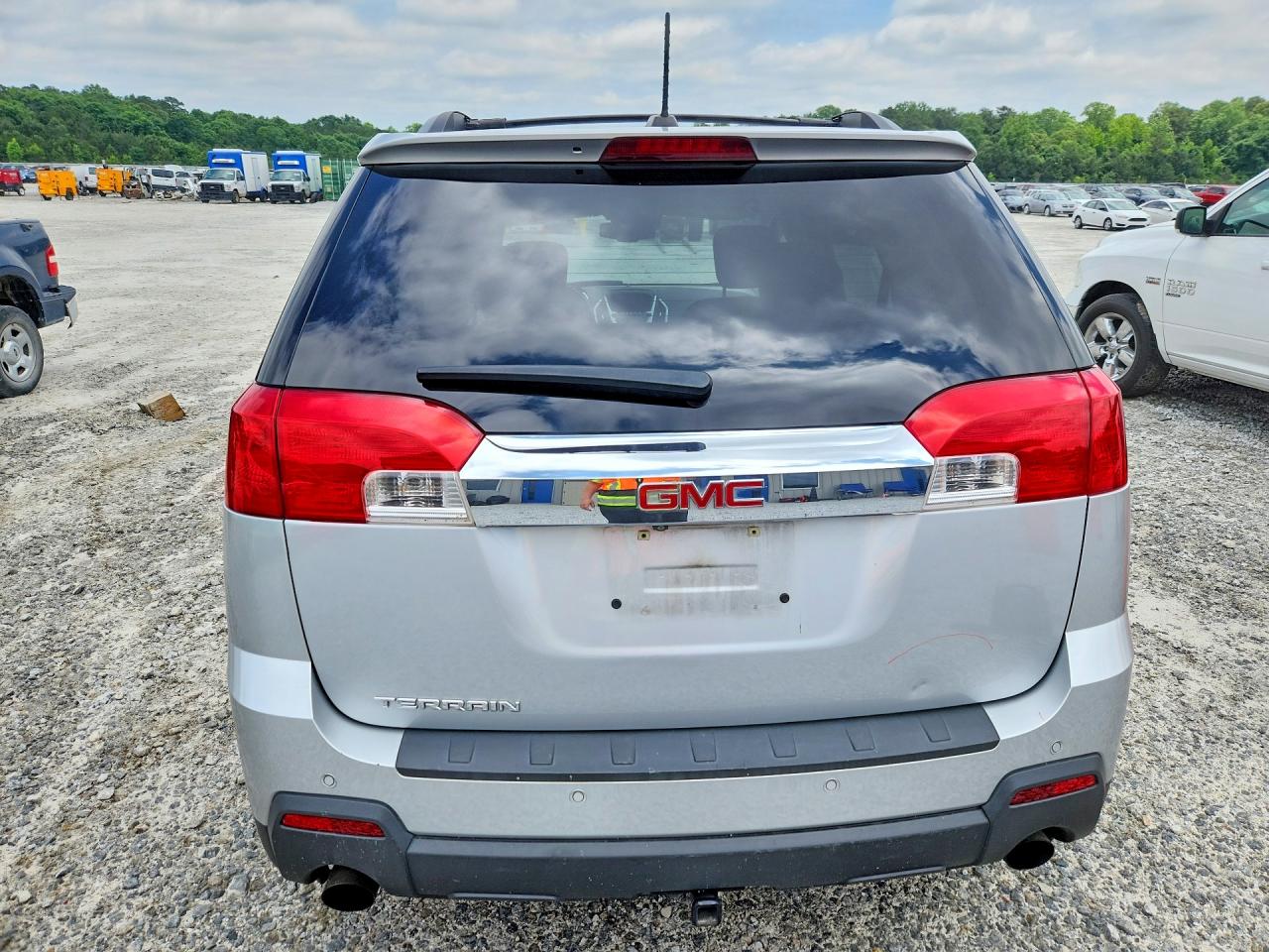 2015 Gmc Terrain Sle Silver vin: 2GKFLRE35F6319407