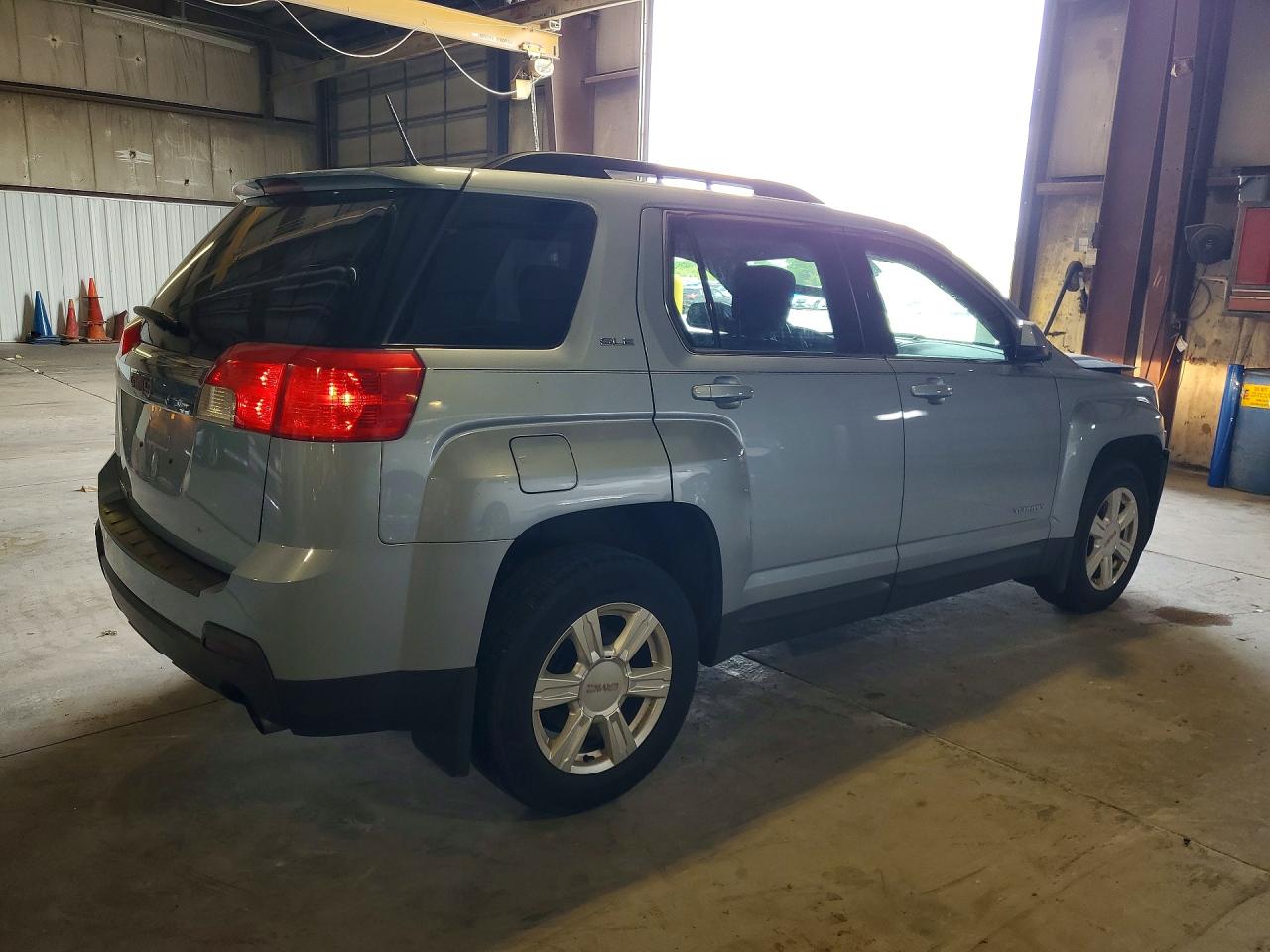 2014 Gmc Terrain Sle Silver vin: 2GKFLRE37E6363536
