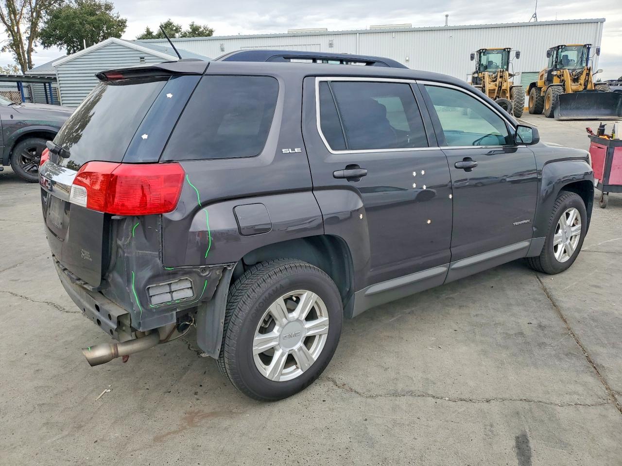 2015 Gmc Terrain Sle Gray vin: 2GKFLRE37F6229773