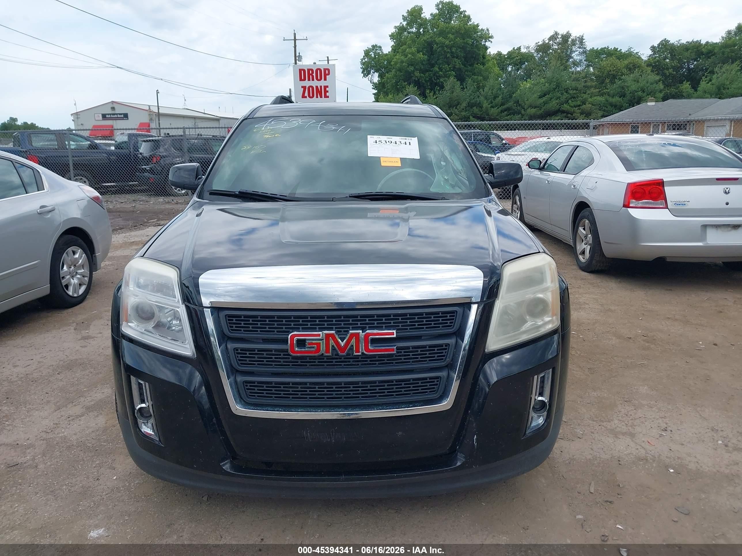 2015 Gmc Terrain Sle-2 Black vin: 2GKFLRE39F6336842