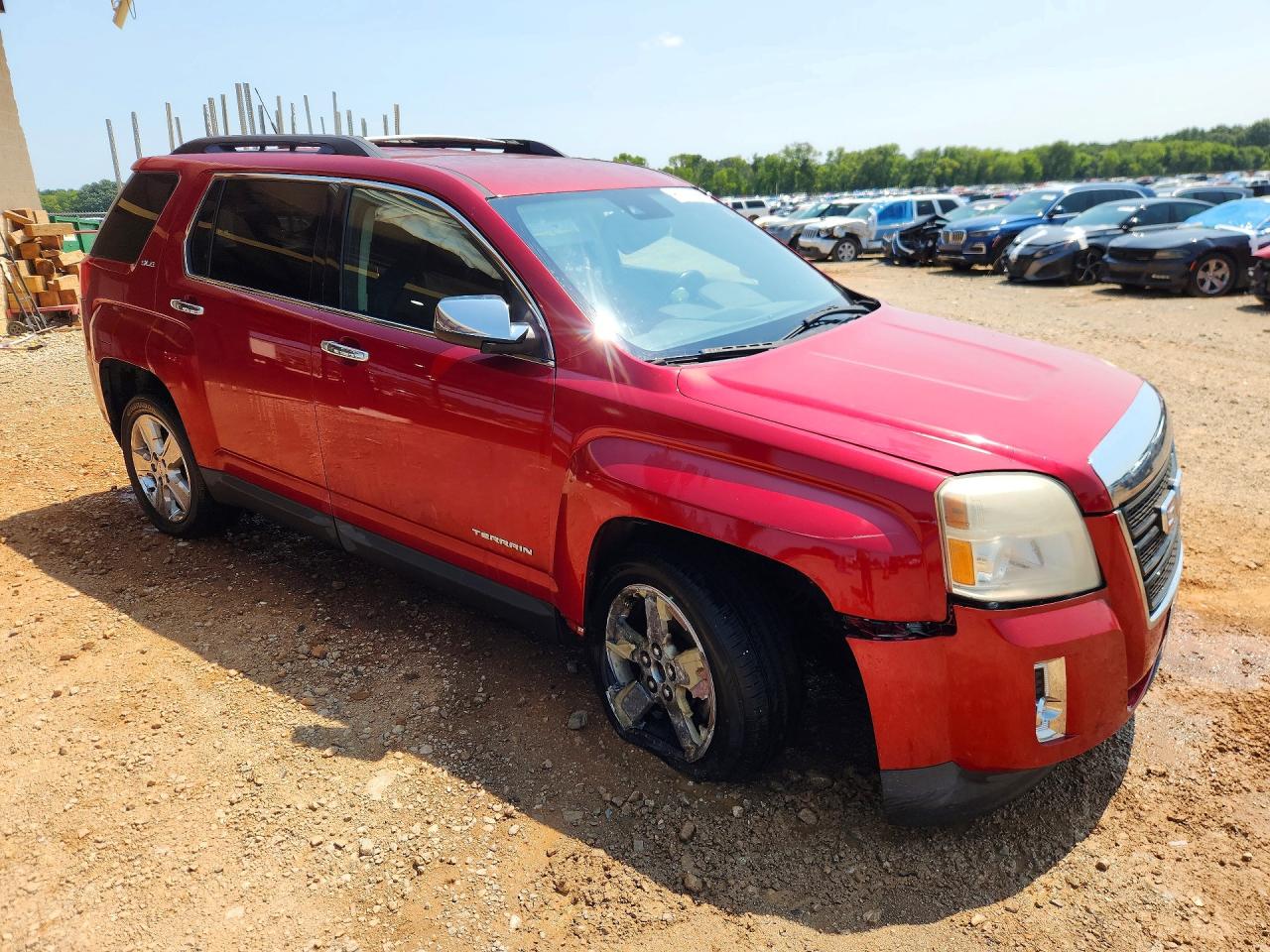2015 Gmc Terrain Sle Red vin: 2GKFLRE39F6405500