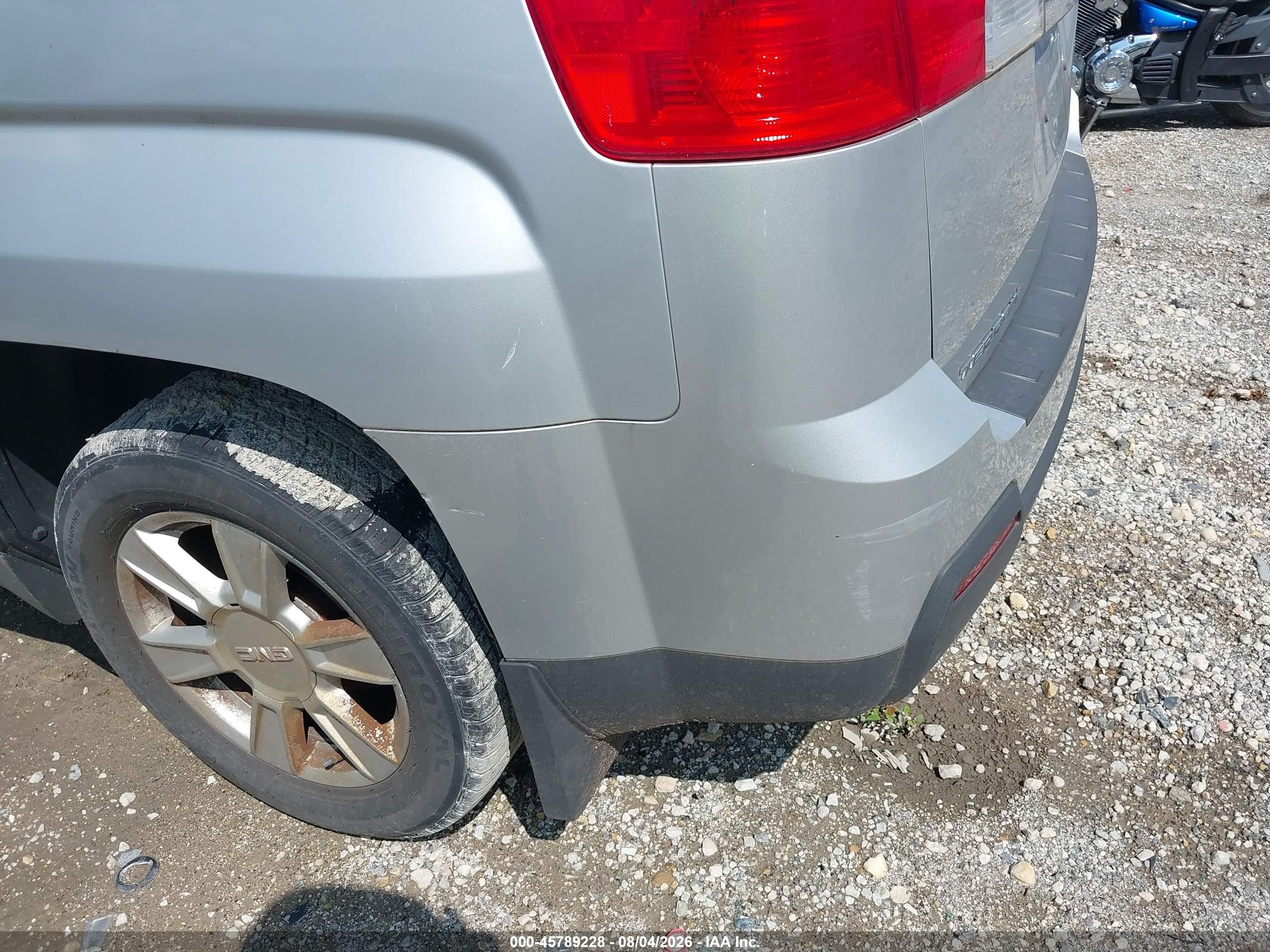 2013 Gmc Terrain Sle-1 Silver vin: 2GKFLREK0D6214648