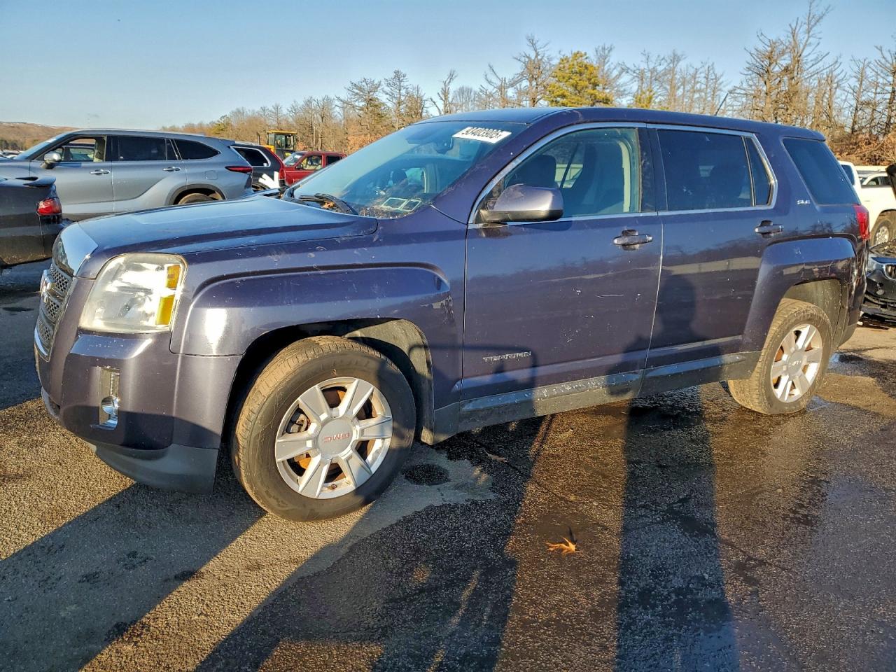2013 Gmc Terrain Sle Blue vin: 2GKFLREK0D6371323