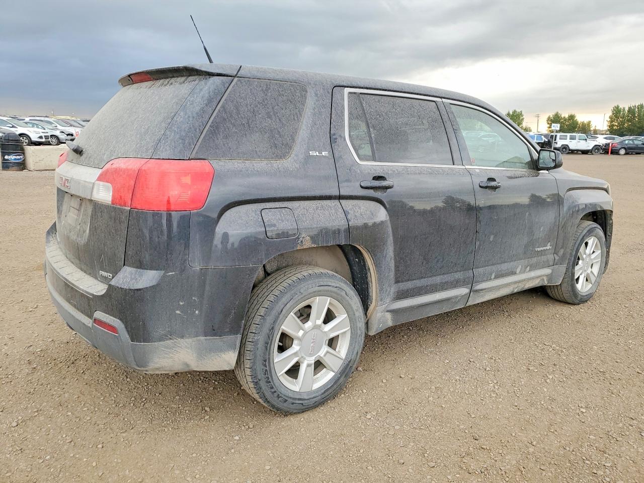 2012 Gmc Terrain Sle Black vin: 2GKFLREK1C6349250